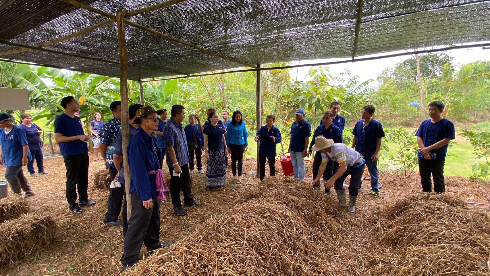 พช.หนองคาย น้อมนำหลักปรัชญาของเศรษฐกิจพอเพียงผ่านการดำเนินโครงการศูนย์เรียนรู้เฉลิมพระเกียรติพระบาทสมเด็จพระเจ้าอยู่หัว เนื่องในโอกาสมหามงคลเฉลิมพระชนมพรรษา 6 รอบ 28 กรกฎาคม 2567 ณ ศูนย์เรียนรู้ต้นแบบฯ “โคก หนอง นา โมเดล” อำเภอศรีเชียงใหม่