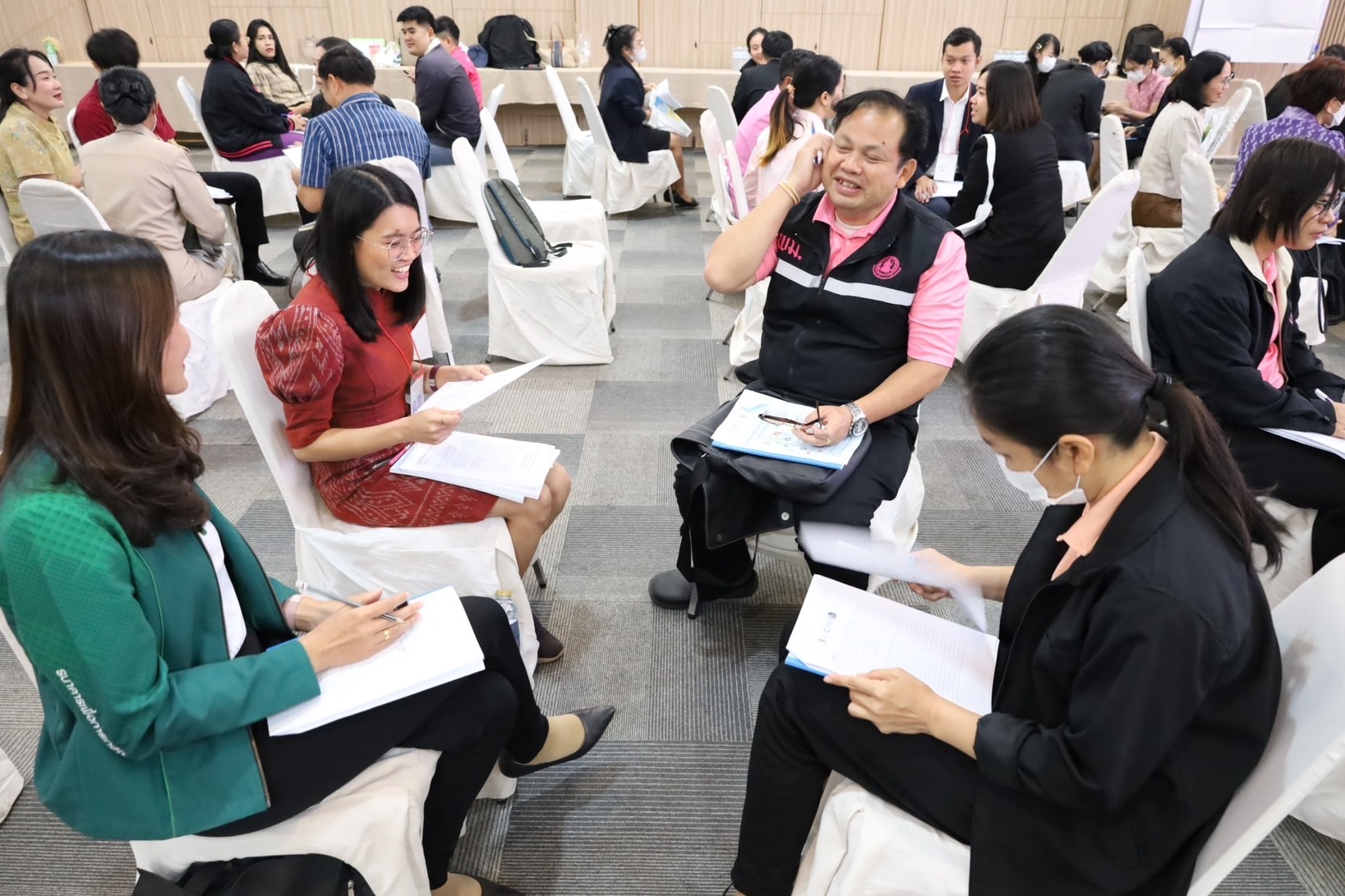 พช.หนองคาย ร่วมประชุมเชิงปฏิบัติการพัฒนาศักยภาพนักส่งเสริมคุณธรรมเชิงพื้นที่ จังหวัดหนองคาย
