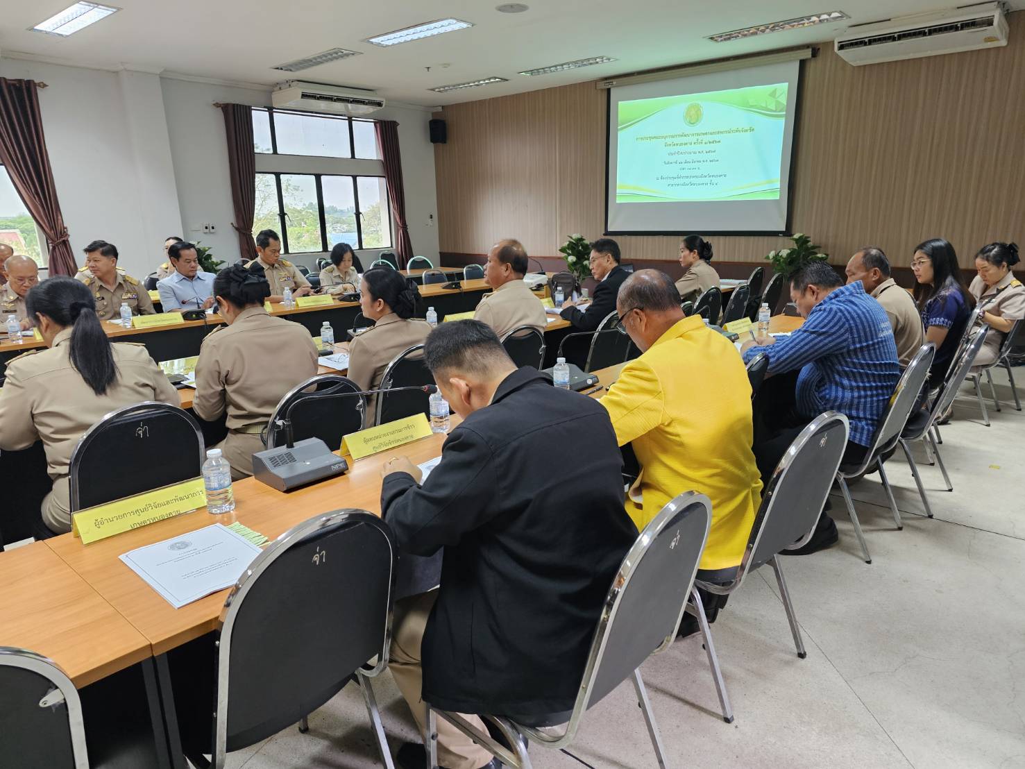 พช.หนองคาย ร่วมการประชุมคณะอนุกรรมการพัฒนาการเกษตรและสหกรณ์ระดับจังหวัดหนองคาย (SCP) ครั้งที่ 1/2567