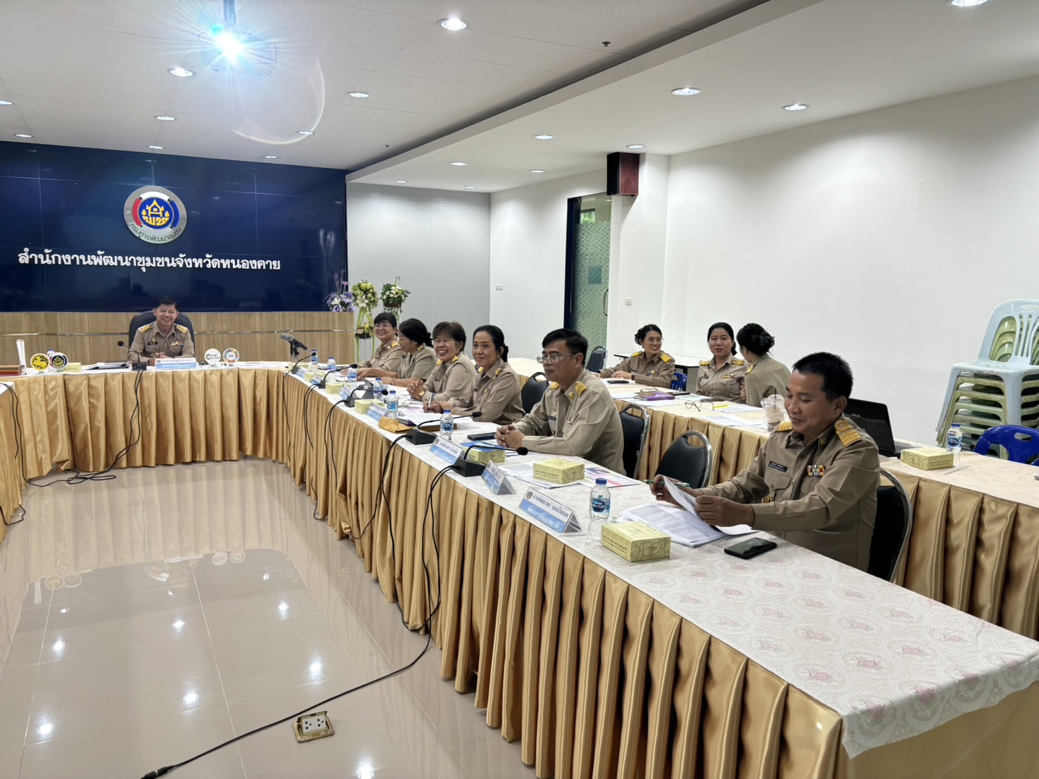 พช.หนองคาย ประชุมผู้อำนวยการกลุ่มงาน พัฒนาการอำเภอ ครั้งที่ 2/2567