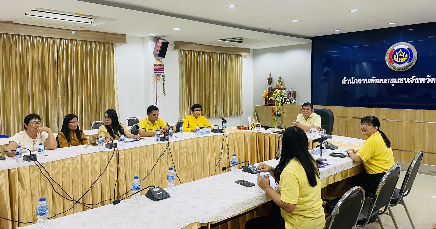 พช.หนองคาย จัดประชุมการประสานแผนการปฏิบัติราชการสำนักงานพัฒนาชุมชนจังหวัดหนองคาย ครั้งที่ 2/2567