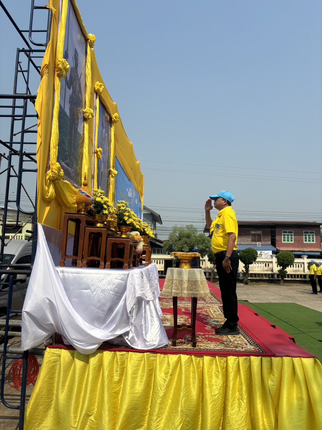 พช.หนองคาย ร่วมกิจกรรมจิตอาสาพัฒนาเนื่องในวันคล้ายวันสวรรคตสมเด็จพระนเรศวรมหาราช