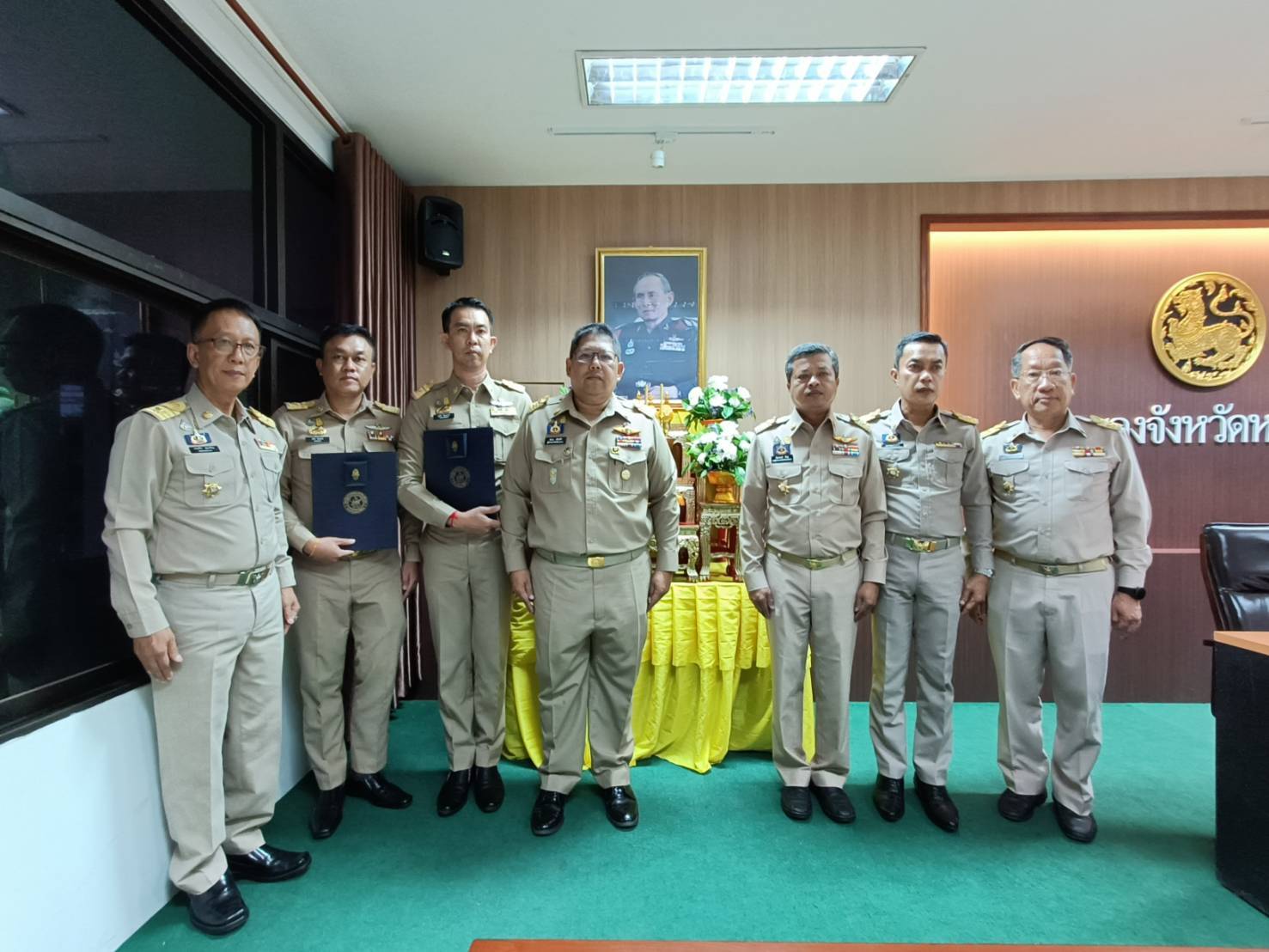 พช.หนองคาย ร่วมการประชุมนายอำเภอและหัวหน้าส่วนสังกัดกระทรวงมหาดไทย