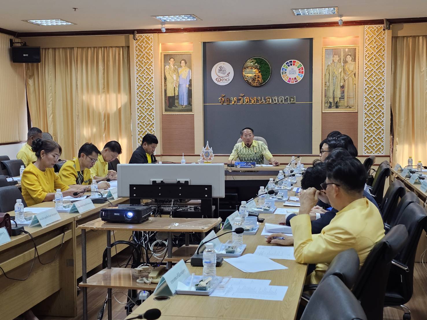 พช.หนองคาย ร่วมการประชุมหารือกับผู้แทนกรมพิธีการทูต ในประเด็นการเข้าร่วมพิธีเฉลิมฉลองวันครบรอบ 30 ปี การเปิดใช้สะพานมิตรภาพไทย-ลาว แห่งที่ 1 (หนองคาย-เวียงจันทร์)