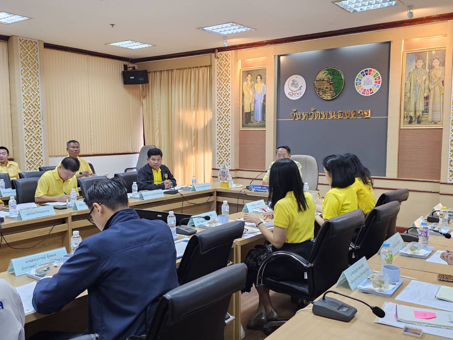 พช.หนองคาย ร่วมการประชุมหารือกับผู้แทนกรมพิธีการทูต ในประเด็นการเข้าร่วมพิธีเฉลิมฉลองวันครบรอบ 30 ปี การเปิดใช้สะพานมิตรภาพไทย-ลาว แห่งที่ 1 (หนองคาย-เวียงจันทร์)