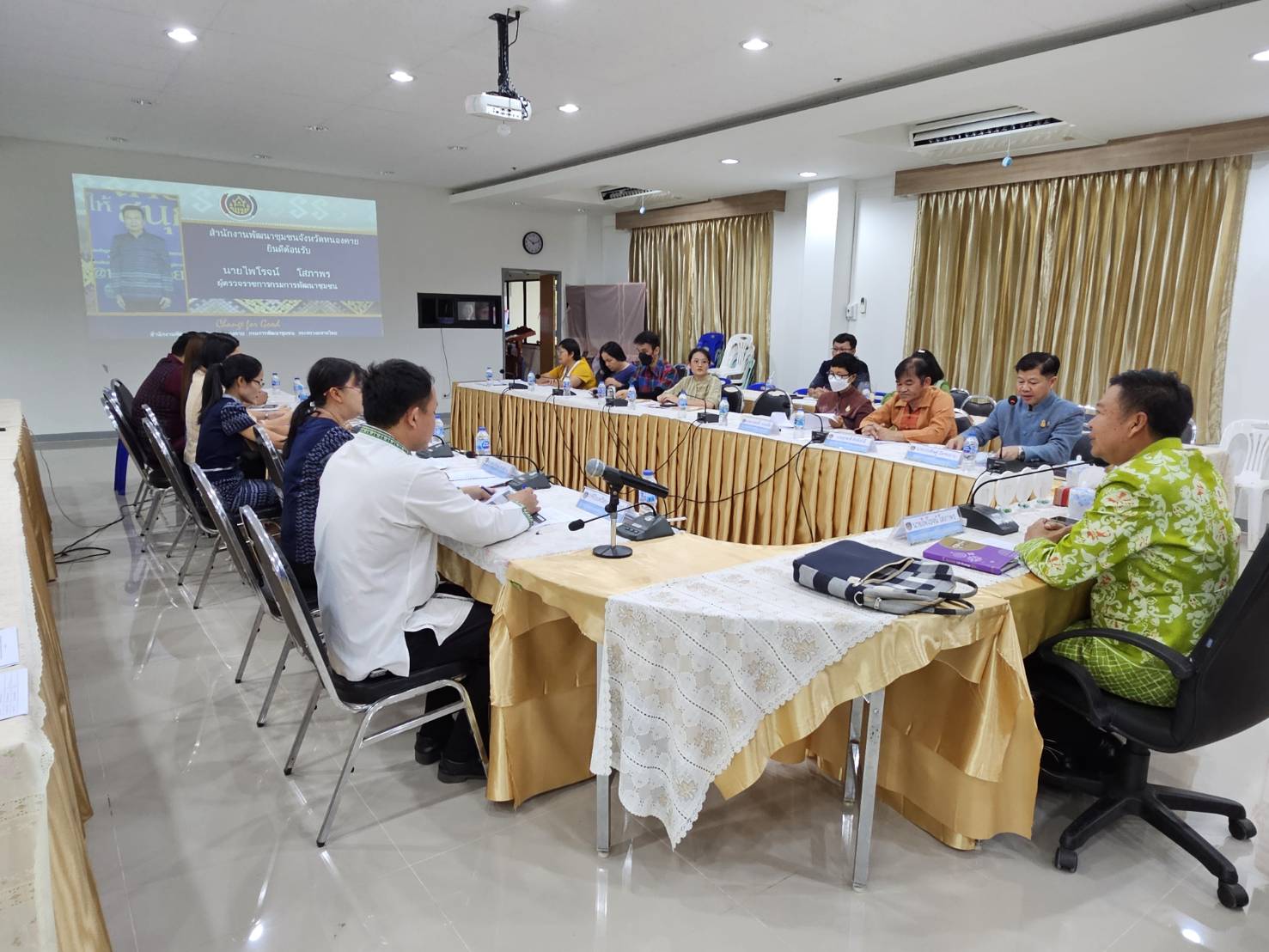 พช.หนองคาย รับการตรวจติดตามผลการปฏิบัติราชการ ประจำไตรมาส 2 พ.ศ.2567 เขตตรวจราชการที่ 10 กลุ่มจังหวัดภาคตะวันออกเฉียงเหนือตอนบน 1