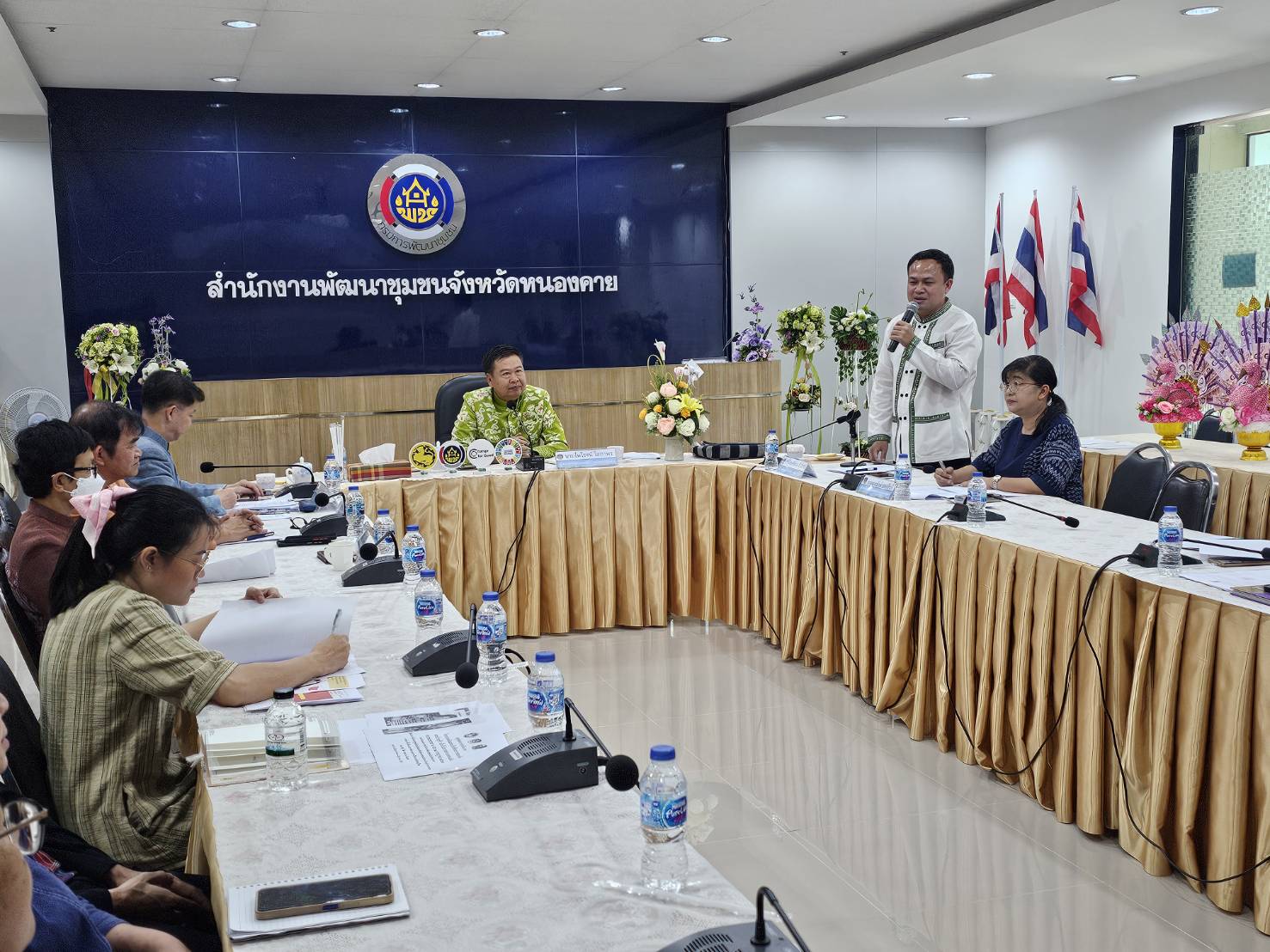 พช.หนองคาย รับการตรวจติดตามผลการปฏิบัติราชการ ประจำไตรมาส 2 พ.ศ.2567 เขตตรวจราชการที่ 10 กลุ่มจังหวัดภาคตะวันออกเฉียงเหนือตอนบน 1