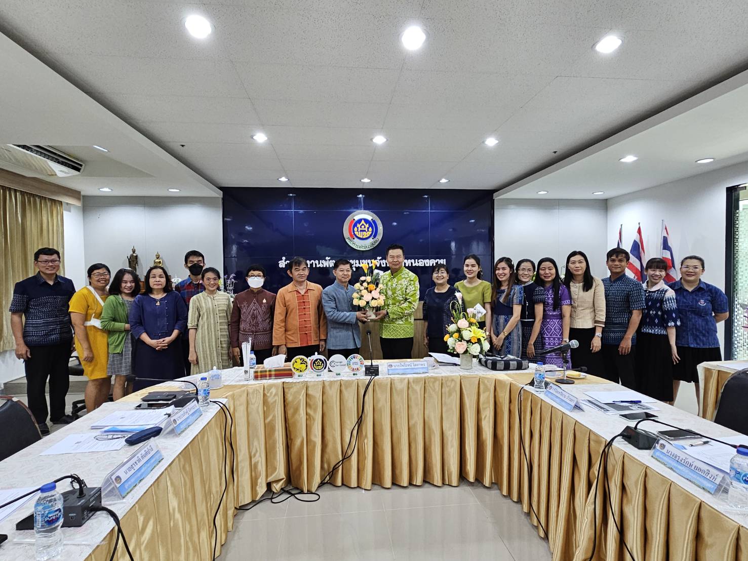 พช.หนองคาย รับการตรวจติดตามผลการปฏิบัติราชการ ประจำไตรมาส 2 พ.ศ.2567 เขตตรวจราชการที่ 10 กลุ่มจังหวัดภาคตะวันออกเฉียงเหนือตอนบน 1