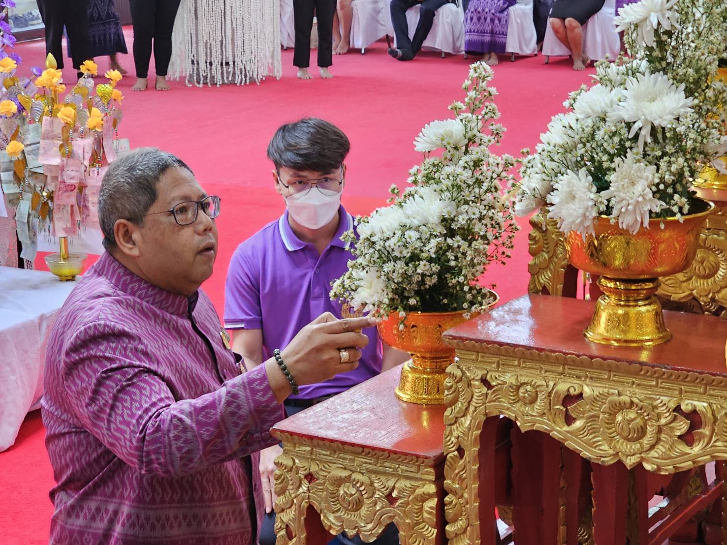 พช.หนองคาย : พิธีทอดผ้าป่าสมทบกองทุนพัฒนาเด็กชนบทในพระราชูปถัมภ์ สมเด็จพระเทพรัตนราชสุดาฯ สยามบรมราชกุมารี จังหวัดหนองคาย ปี 2567