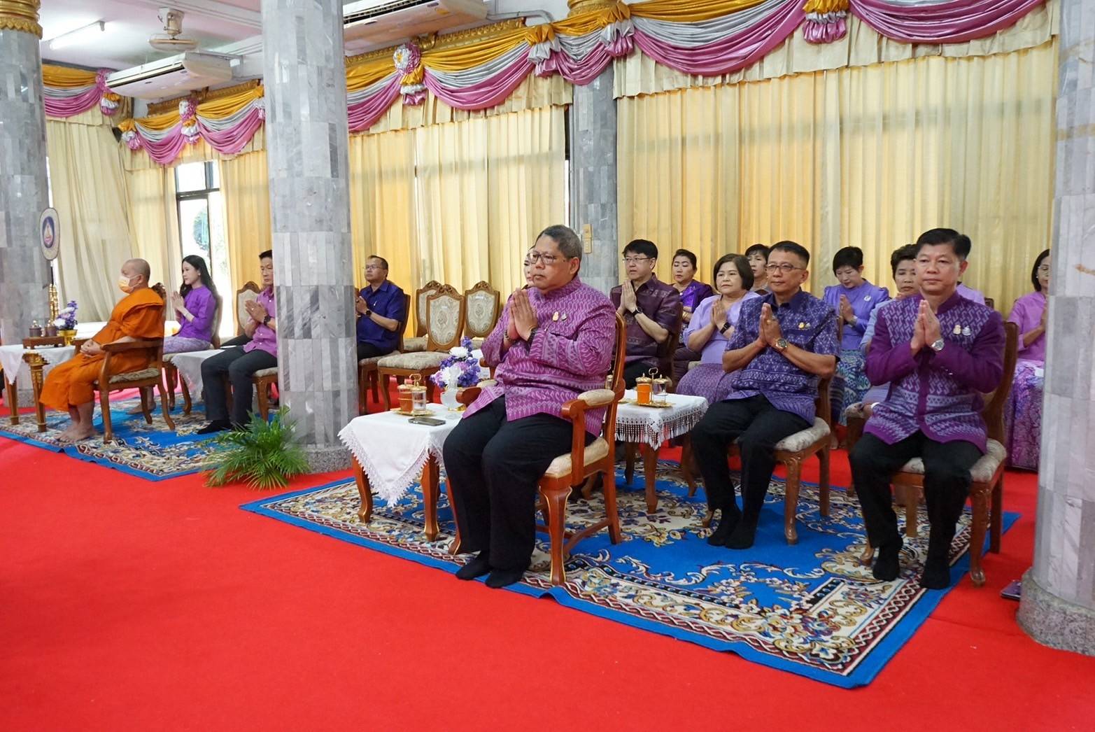พช.หนองคาย : พิธีทอดผ้าป่าสมทบกองทุนพัฒนาเด็กชนบทในพระราชูปถัมภ์ สมเด็จพระเทพรัตนราชสุดาฯ สยามบรมราชกุมารี จังหวัดหนองคาย ปี 2567