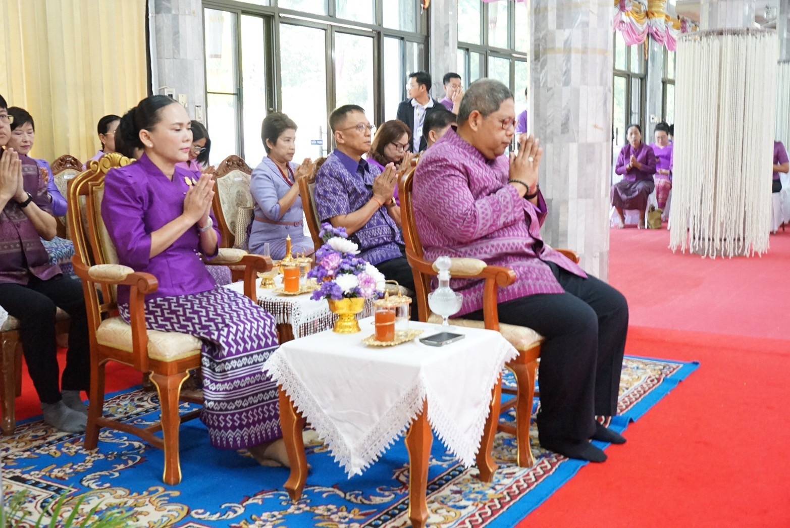 พช.หนองคาย : พิธีทอดผ้าป่าสมทบกองทุนพัฒนาเด็กชนบทในพระราชูปถัมภ์ สมเด็จพระเทพรัตนราชสุดาฯ สยามบรมราชกุมารี จังหวัดหนองคาย ปี 2567