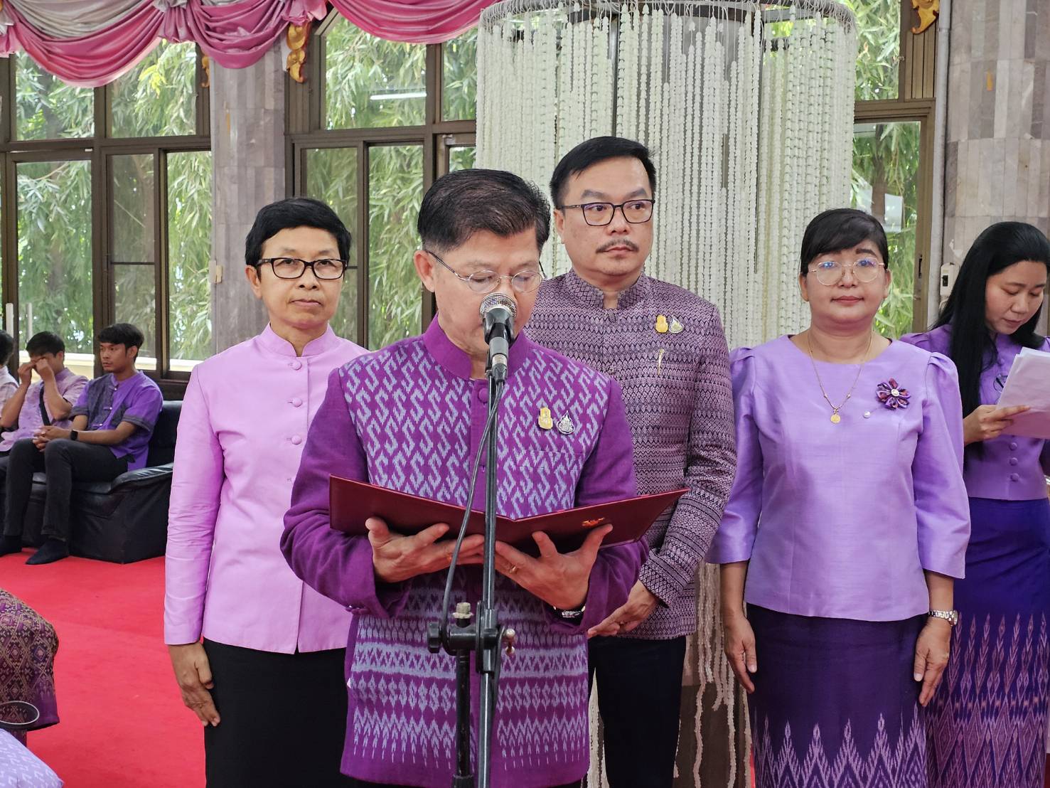 พช.หนองคาย : พิธีทอดผ้าป่าสมทบกองทุนพัฒนาเด็กชนบทในพระราชูปถัมภ์ สมเด็จพระเทพรัตนราชสุดาฯ สยามบรมราชกุมารี จังหวัดหนองคาย ปี 2567