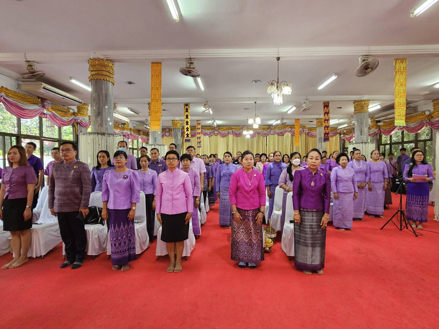 พช.หนองคาย : พิธีทอดผ้าป่าสมทบกองทุนพัฒนาเด็กชนบทในพระราชูปถัมภ์ สมเด็จพระเทพรัตนราชสุดาฯ สยามบรมราชกุมารี จังหวัดหนองคาย ปี 2567