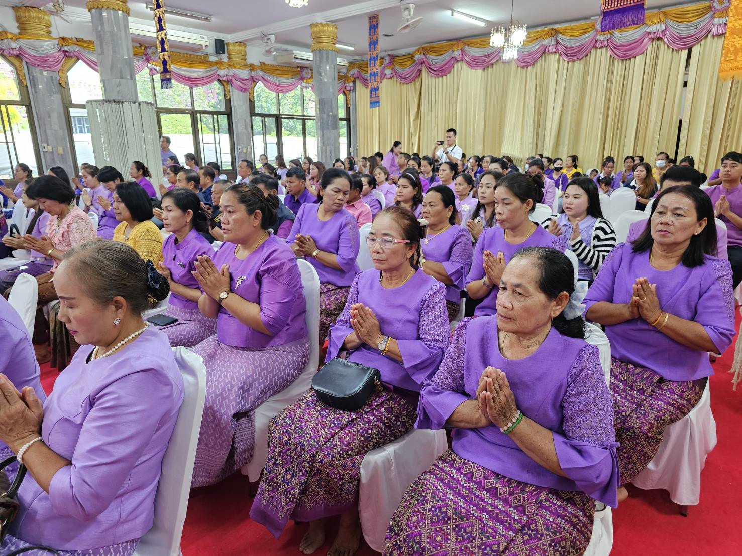 พช.หนองคาย : พิธีทอดผ้าป่าสมทบกองทุนพัฒนาเด็กชนบทในพระราชูปถัมภ์ สมเด็จพระเทพรัตนราชสุดาฯ สยามบรมราชกุมารี จังหวัดหนองคาย ปี 2567
