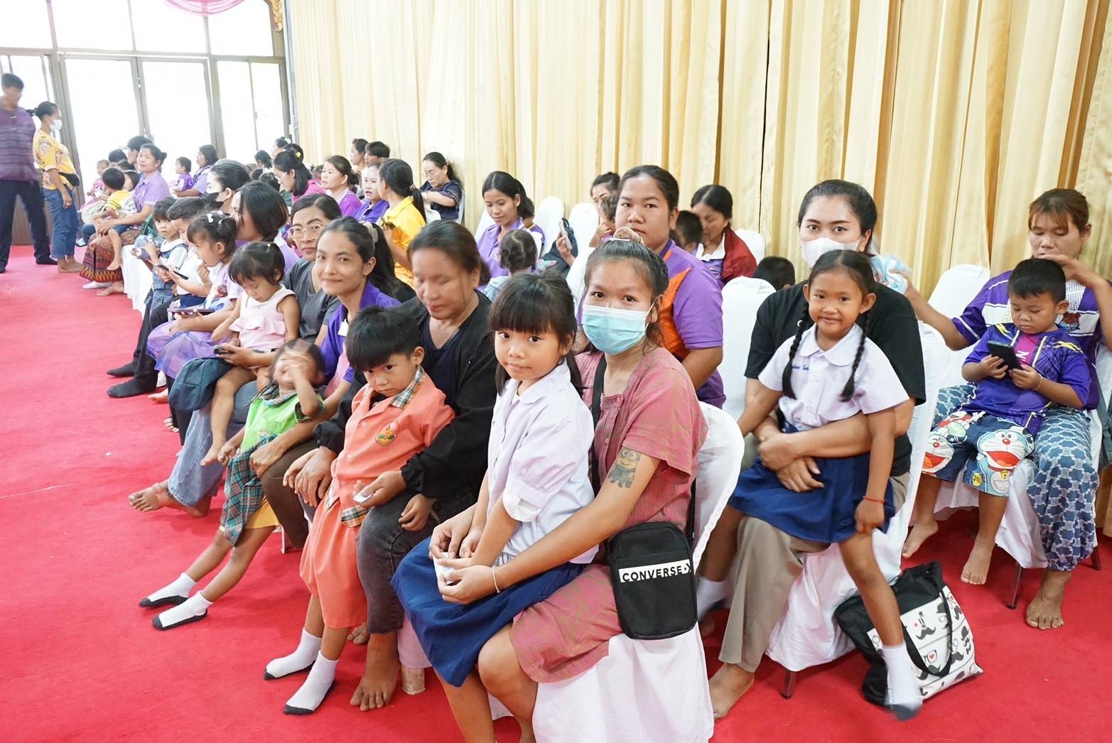 พช.หนองคาย : พิธีทอดผ้าป่าสมทบกองทุนพัฒนาเด็กชนบทในพระราชูปถัมภ์ สมเด็จพระเทพรัตนราชสุดาฯ สยามบรมราชกุมารี จังหวัดหนองคาย ปี 2567