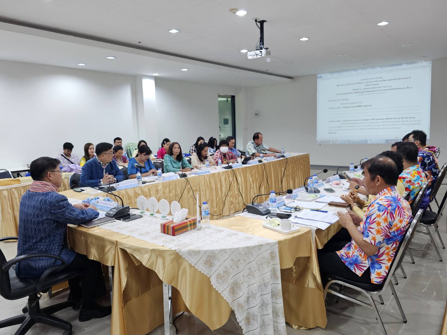 พช.หนองคาย ประชุมผู้อำนวยการกลุ่มงาน พัฒนาการอำเภอ ครั้งที่ 3/2567