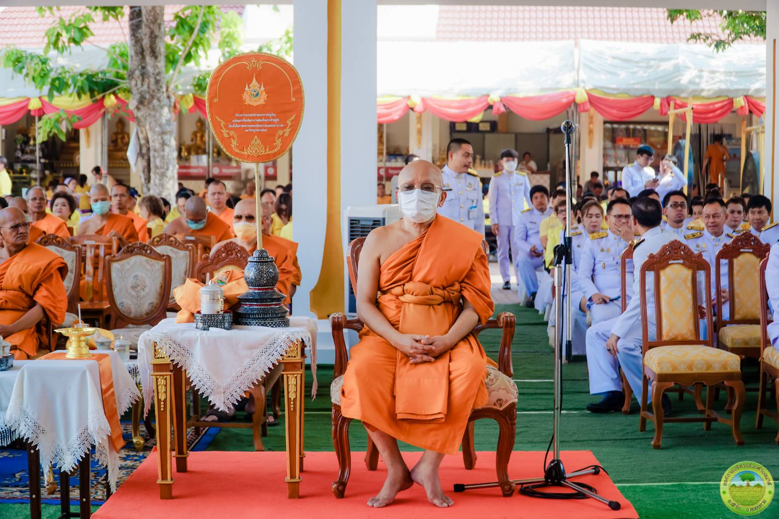 พช.หนองคาย ร่วมพิธีบรรพชาสามเณรภาคฤดูร้อน เฉลิมพระเกียรติพระบาทสมเด็จพระเจ้าอยู่หัว เนื่องในโอกาสมหามงคลเฉลิมพระชนมพรรษา 6 รอบ 28 กรกฎาคม 2567