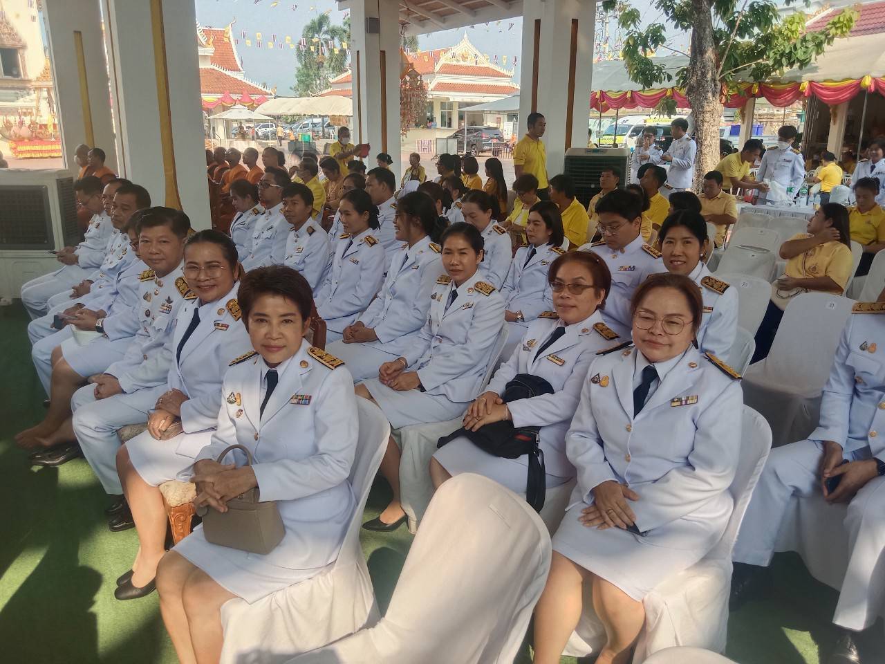 พช.หนองคาย ร่วมพิธีบรรพชาสามเณรภาคฤดูร้อน เฉลิมพระเกียรติพระบาทสมเด็จพระเจ้าอยู่หัว เนื่องในโอกาสมหามงคลเฉลิมพระชนมพรรษา 6 รอบ 28 กรกฎาคม 2567