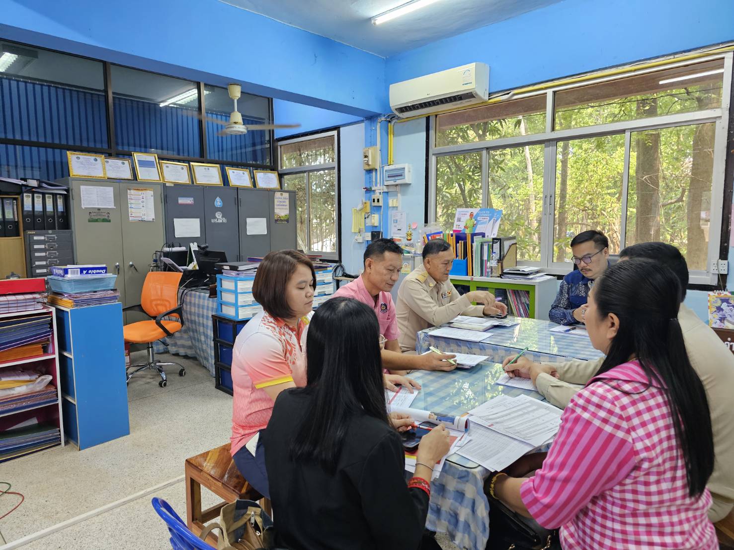พช.หนองคาย ลงพื้นที่ นิเทศติดตามส่งเสริมและสนับสนุนการดำเนินงานพัฒนาชุมชนอำเภอเฝ้าไร่ จังหวัดหนองคาย