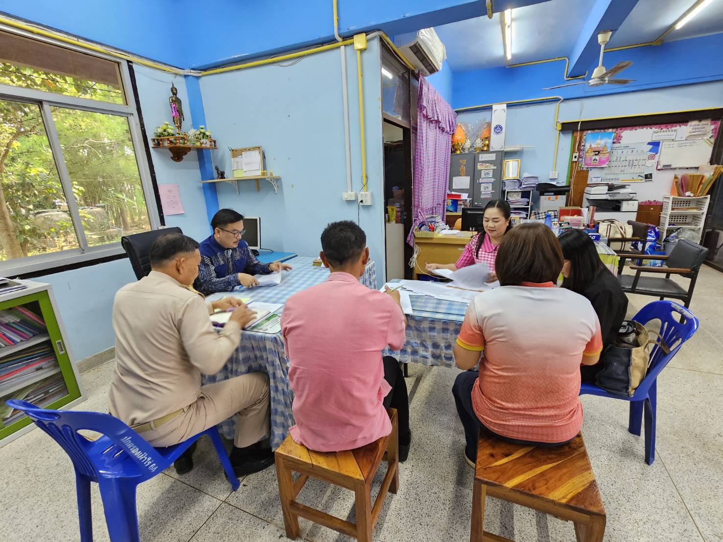 พช.หนองคาย ลงพื้นที่ นิเทศติดตามส่งเสริมและสนับสนุนการดำเนินงานพัฒนาชุมชนอำเภอเฝ้าไร่ จังหวัดหนองคาย
