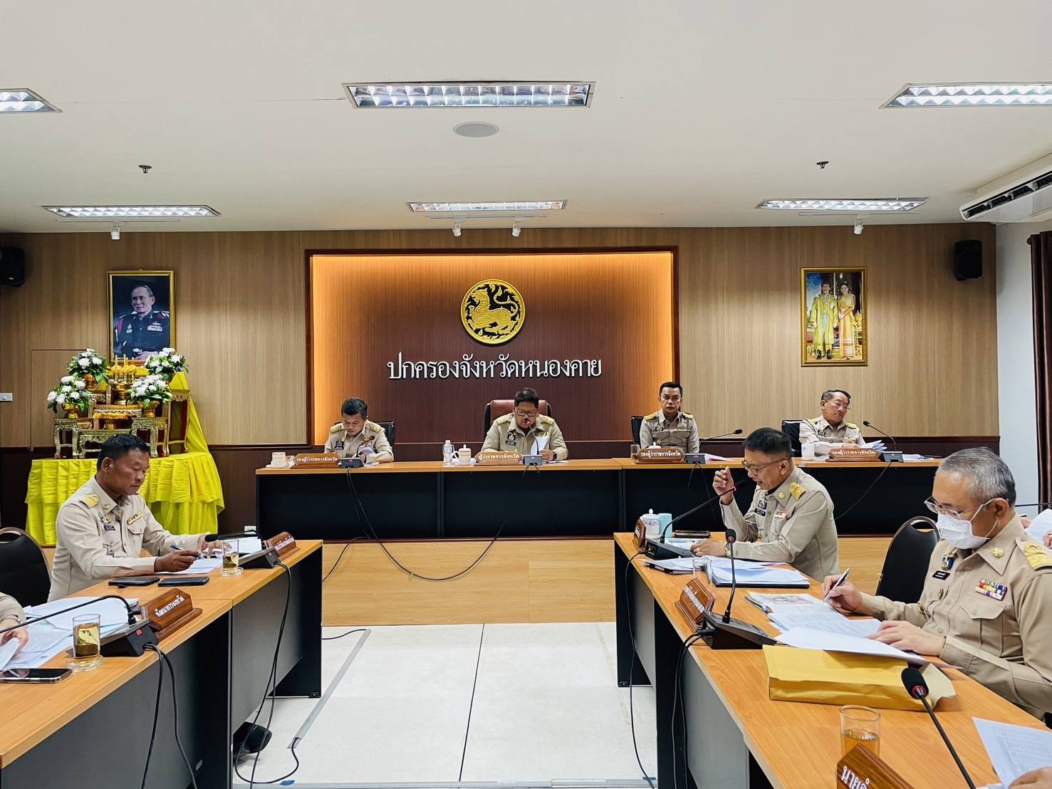 พช.หนองคาย ร่วมการประชุมนายอำเภอและหัวหน้าส่วนสังกัดกระทรวงมหาดไทย