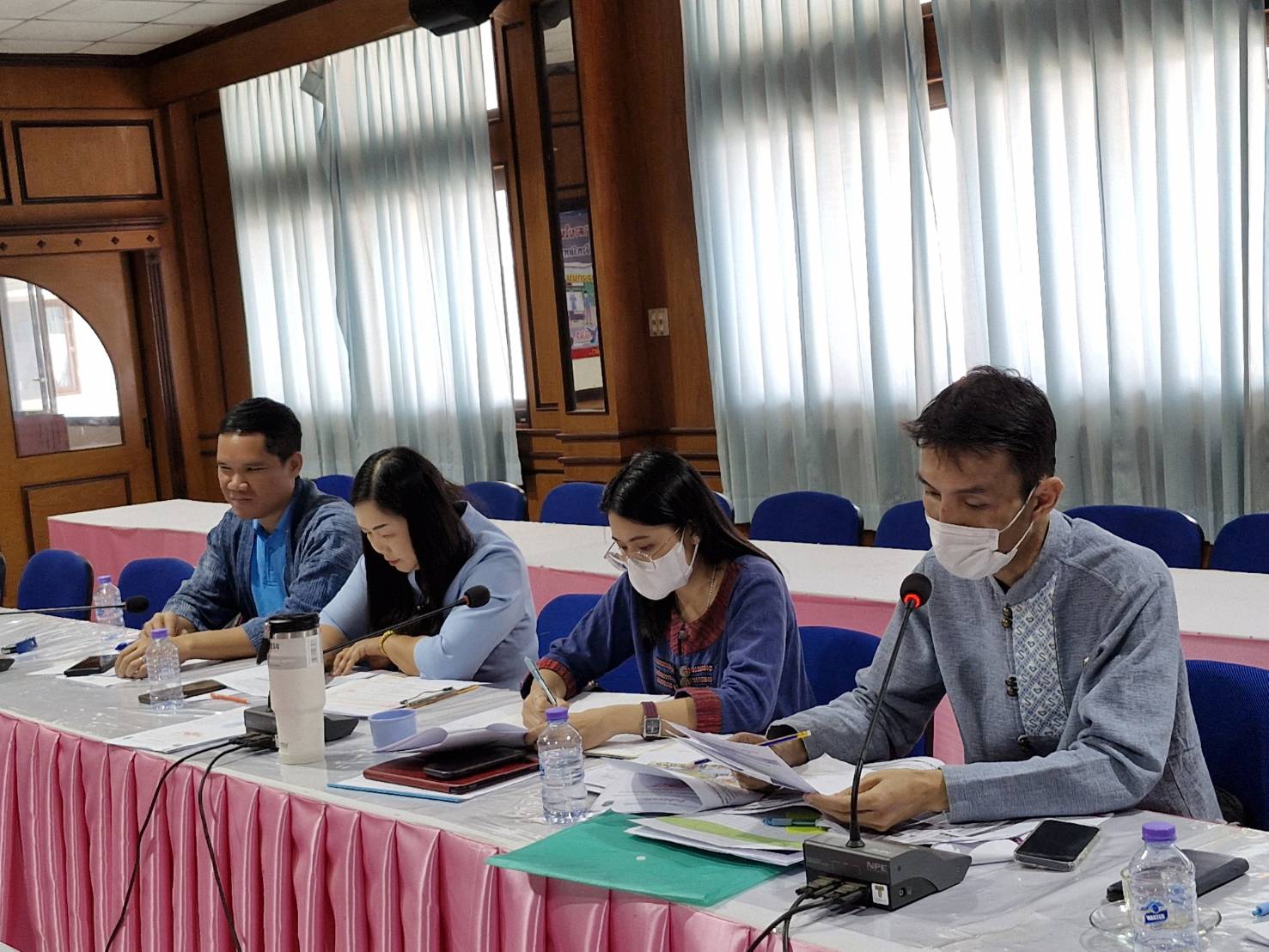 พช.หนองคาย ลงพื้นที่ นิเทศติดตามส่งเสริมและสนับสนุนการดำเนินงานพัฒนาชุมชนอำเภอโพนพิสัย