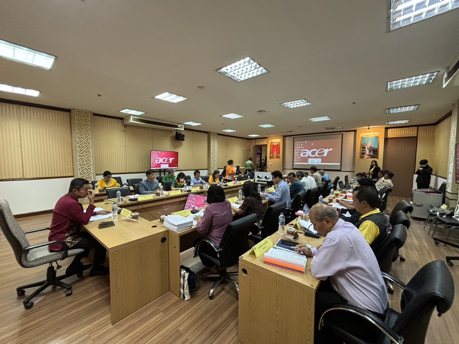 พช.หนองคาย ร่วมการประชุมคณะกรรมการสนับสนุนการขับเคลื่อนสวัสดิการชุมชนจังหวัดหนองคาย ครั้งที่ 1/2567