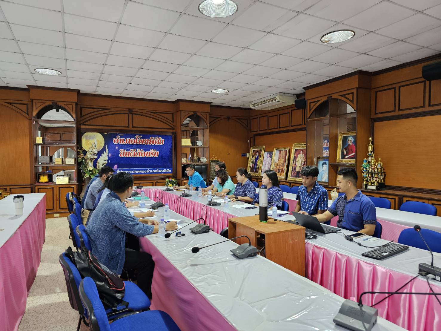 พช.หนองคาย ลงพื้นที่ นิเทศติดตามส่งเสริมและสนับสนุนการดำเนินงานพัฒนาชุมชนอำเภอโพนพิสัย