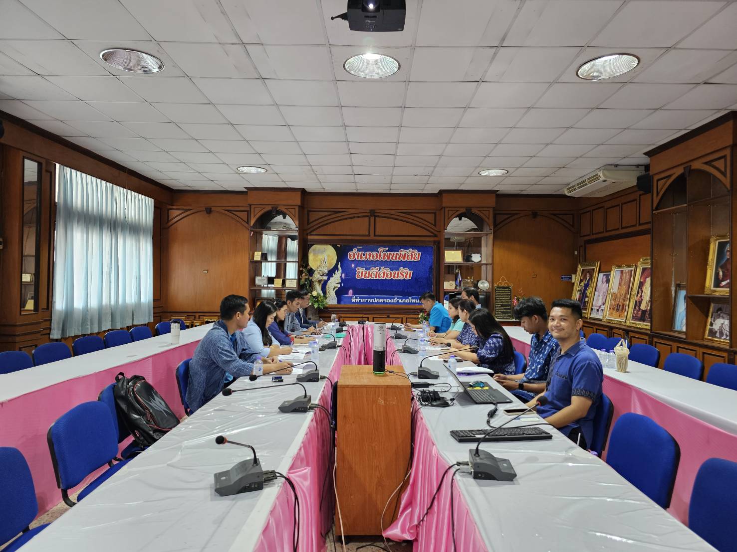 พช.หนองคาย ลงพื้นที่ นิเทศติดตามส่งเสริมและสนับสนุนการดำเนินงานพัฒนาชุมชนอำเภอโพนพิสัย
