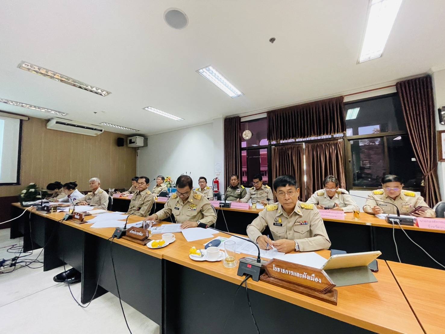 พช.หนองคาย ร่วมการประชุมนายอำเภอและหัวหน้าส่วนสังกัดกระทรวงมหาดไทย