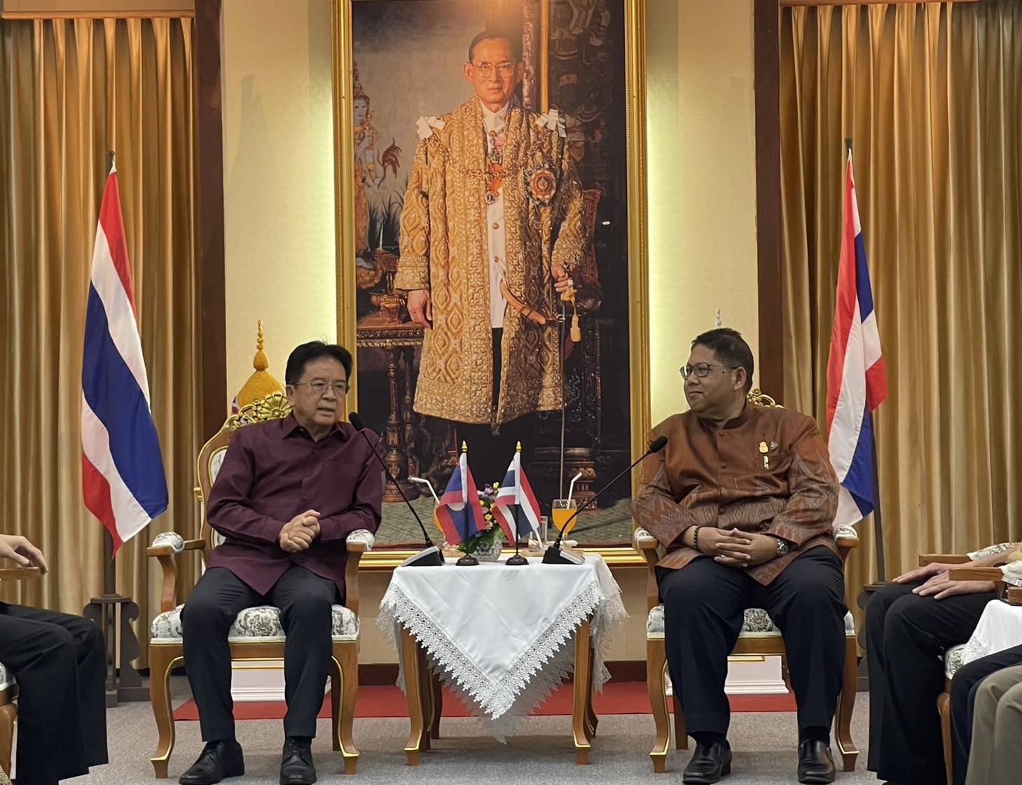 พช.หนองคาย ร่วมต้อนรับเอกอัครราชทูตสาธารณรัฐประชาธิปไตยประชาชนลาว ประจำประเทศไทย