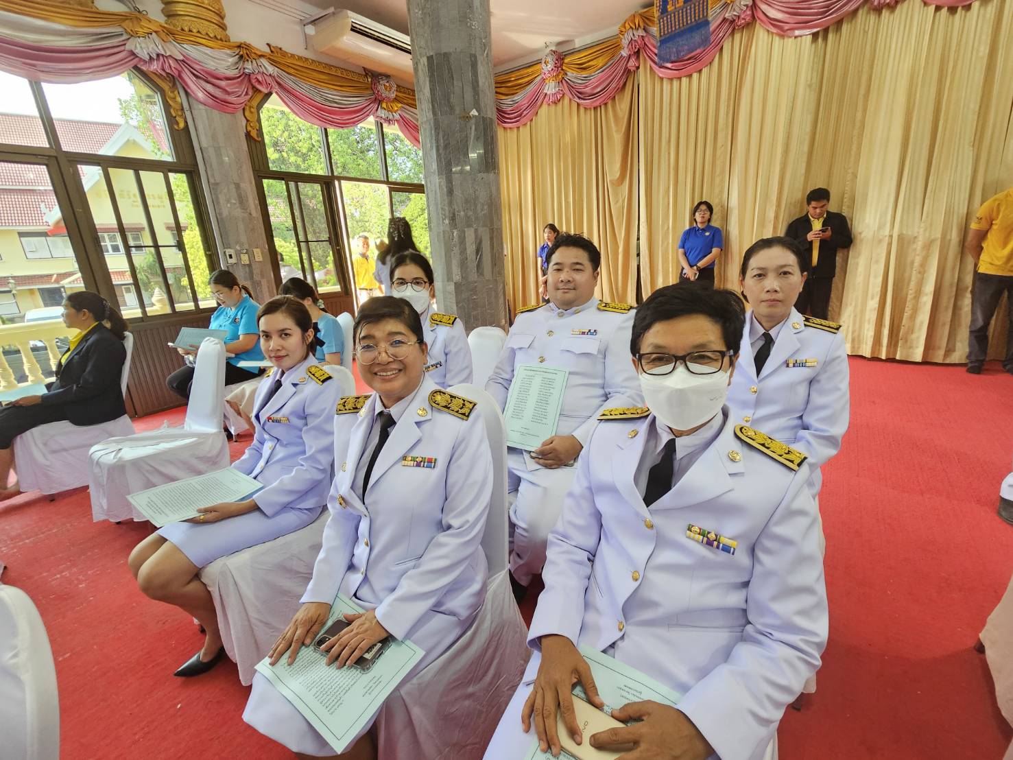 พช.หนองคาย ร่วมพิธีเจริญพระพุทธมนต์ เจริญจิตตภาวนา ถวายพระพรชัยมงคล แด่ พระบาทสมเด็จพระเจ้าอยู่หัว เนื่องในโอกาสพระราชพิธีมหามงคลเฉลิมพระชนมพรรษา 6 รอบ 28 กรกฎาคม 2567 และเนื่องในโอกาสวันคล้ายวันประสูติ สมเด็จพระเจ้าลูกยาเธอ เจ้าฟ้าทีปังกรรัศมีโชติฯ