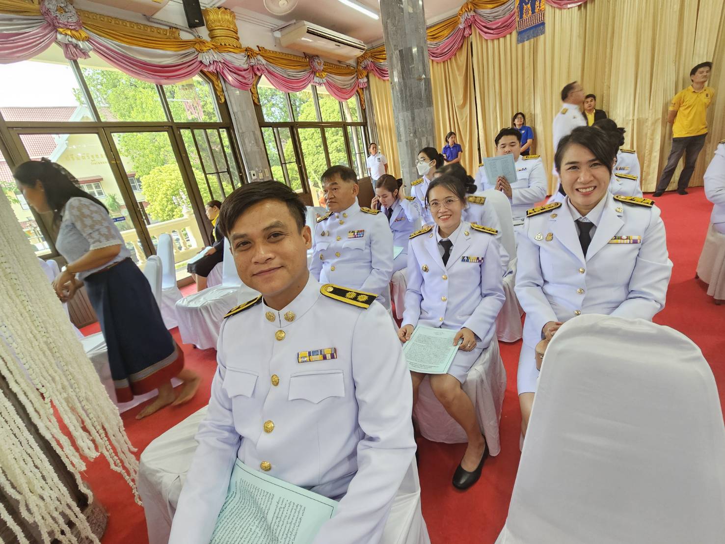 พช.หนองคาย ร่วมพิธีเจริญพระพุทธมนต์ เจริญจิตตภาวนา ถวายพระพรชัยมงคล แด่ พระบาทสมเด็จพระเจ้าอยู่หัว เนื่องในโอกาสพระราชพิธีมหามงคลเฉลิมพระชนมพรรษา 6 รอบ 28 กรกฎาคม 2567 และเนื่องในโอกาสวันคล้ายวันประสูติ สมเด็จพระเจ้าลูกยาเธอ เจ้าฟ้าทีปังกรรัศมีโชติฯ