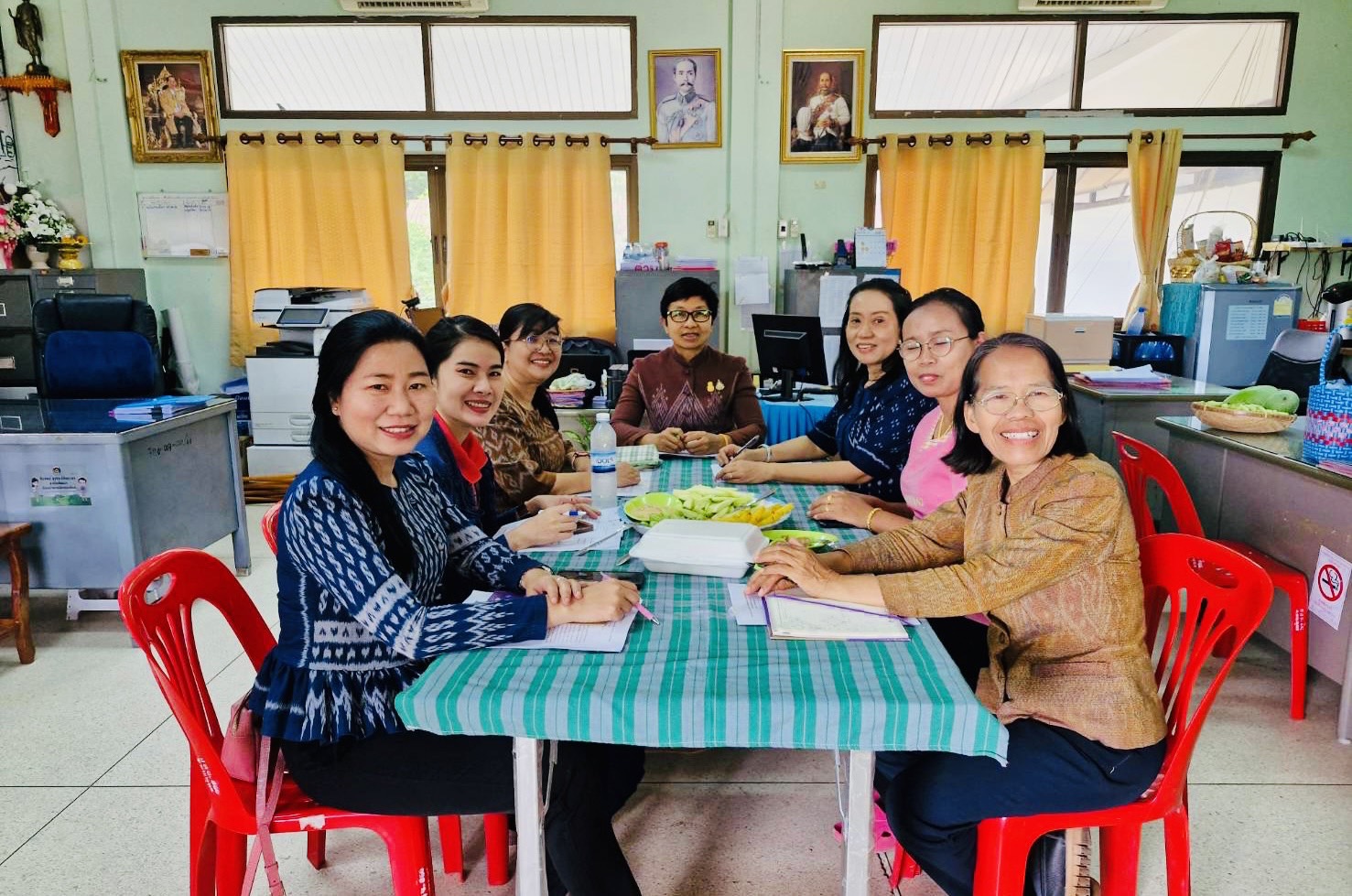 พช.หนองคาย ลงพื้นที่ นิเทศติดตามส่งเสริมและสนับสนุนการดำเนินงานสำนักงานพัฒนาชุมชนอำเภอศรีเชียงใหม่ จังหวัดหนองคาย