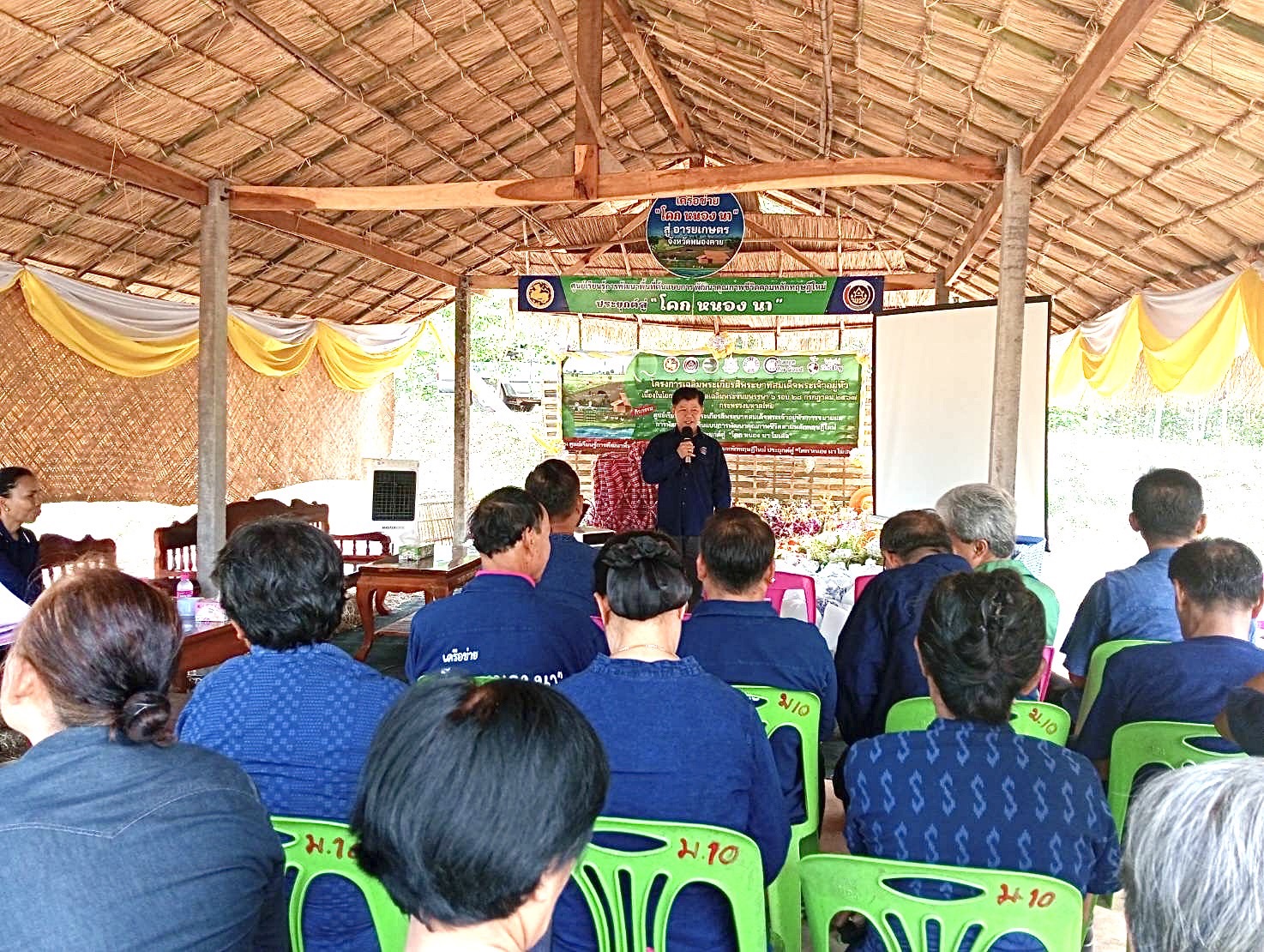 พช.หนองคาย น้อมนำหลักปรัชญาของเศรษฐกิจพอเพียงผ่านการดำเนินโครงการเฉลิมพระเกียรติพระบาทสมเด็จพระเจ้าอยู่หัว เนื่องในโอกาสมหามงคลเฉลิมพระชนมพรรษา 6 รอบ 28 กรกฎาคม 2567 ณ ศูนย์เรียนรู้ “โคก หนอง นา โมเดล” อำเภอท่าบ่อ