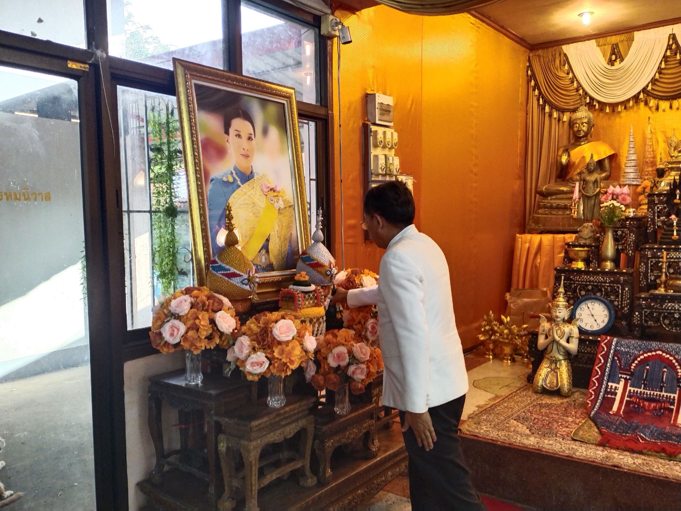 พช.หนองคาย ร่วมพิธีเจริญพระพุทธมนต์เพื่อสวดสาธยายถวายเป็นพระราชกุศล ถวายพระพรชัยมงคลแด่ สมเด็จพระเจ้าลูกเธอ เจ้าฟ้าพัชรกิติยาภา นเรนทิราเทพยวดี กรมหลวงราชสาริณีสิริพัชร มหาวัชรราชธิดา