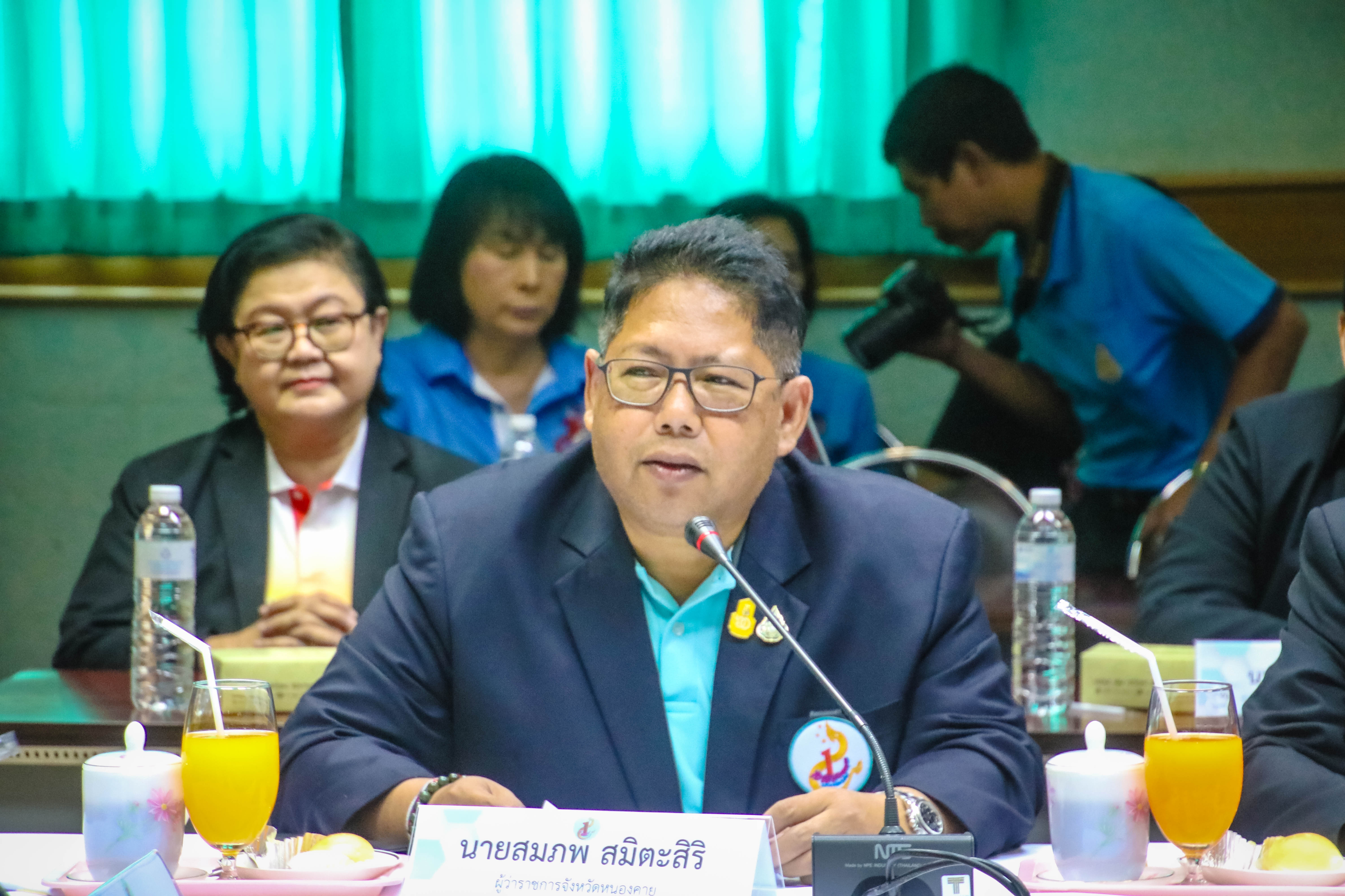 พช.หนองคาย ร่วมต้อนรับคณะอนุกรรมการลงพื้นที่ ติดตามผลการดำเนินงาน ชมรม TO BE NUMBER ONE ระดับประเทศ ปี 2567