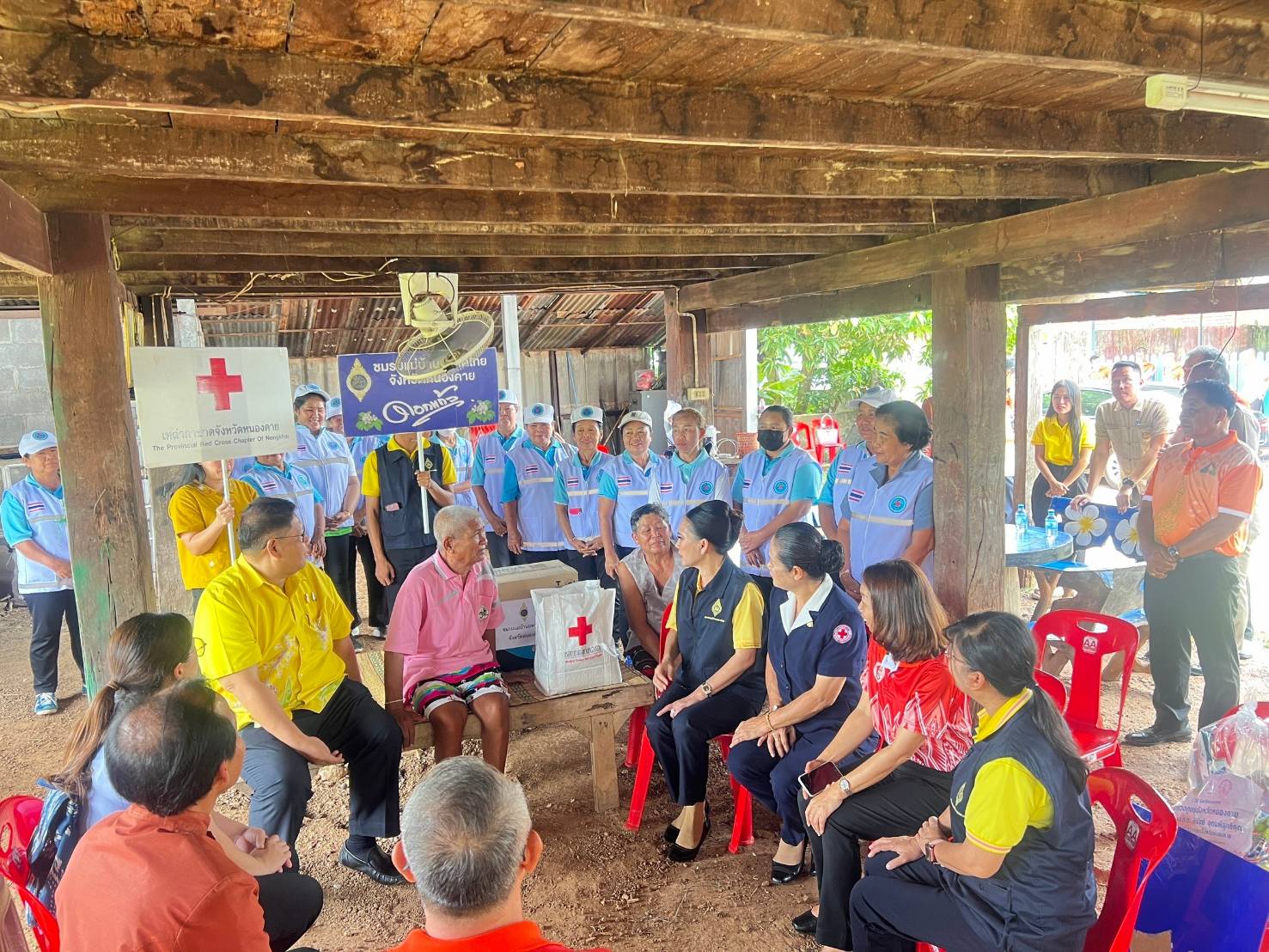 พช.หนองคาย ร่วมโครงการ “ผู้ว่าฯ สัญจร เพื่อขับเคลื่อนการพัฒนาและศึกษาศักยภาพพื้นที่” สู่เป้าหมายการพัฒนาที่ยั่งยืน อ.เมืองหนองคาย