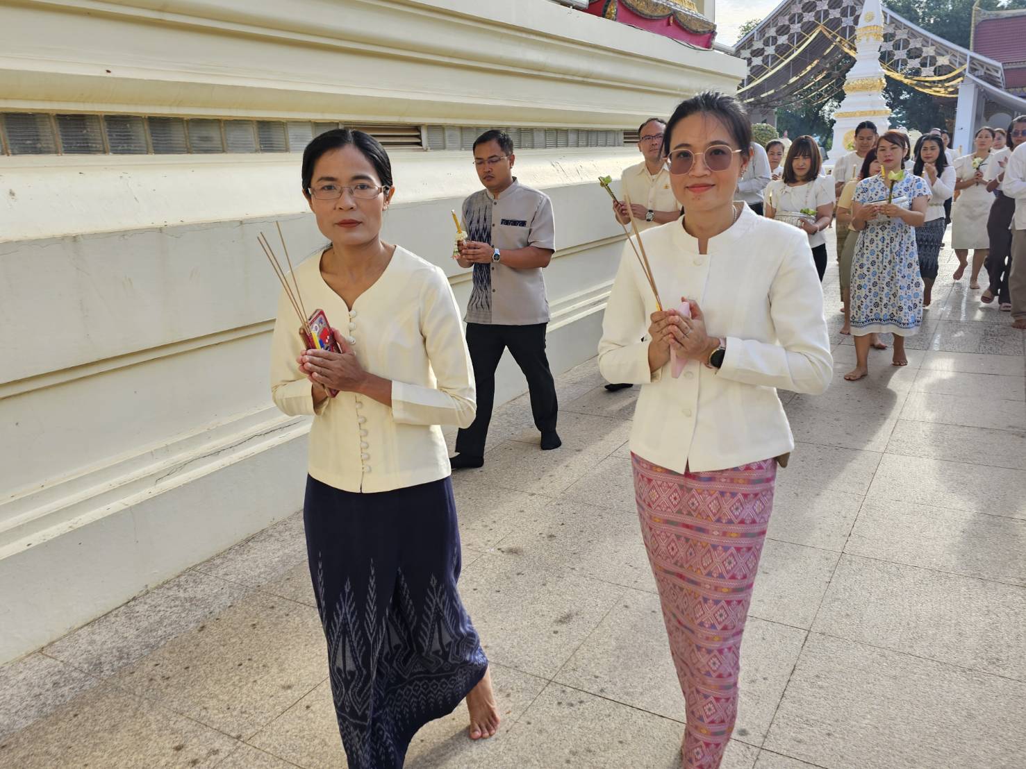 พช.หนองคาย ร่วมกิจกรรมวันสำคัญทางพระพุทธศาสนา (วันวิสาขบูชา) ประจำปี พ.ศ. 2567