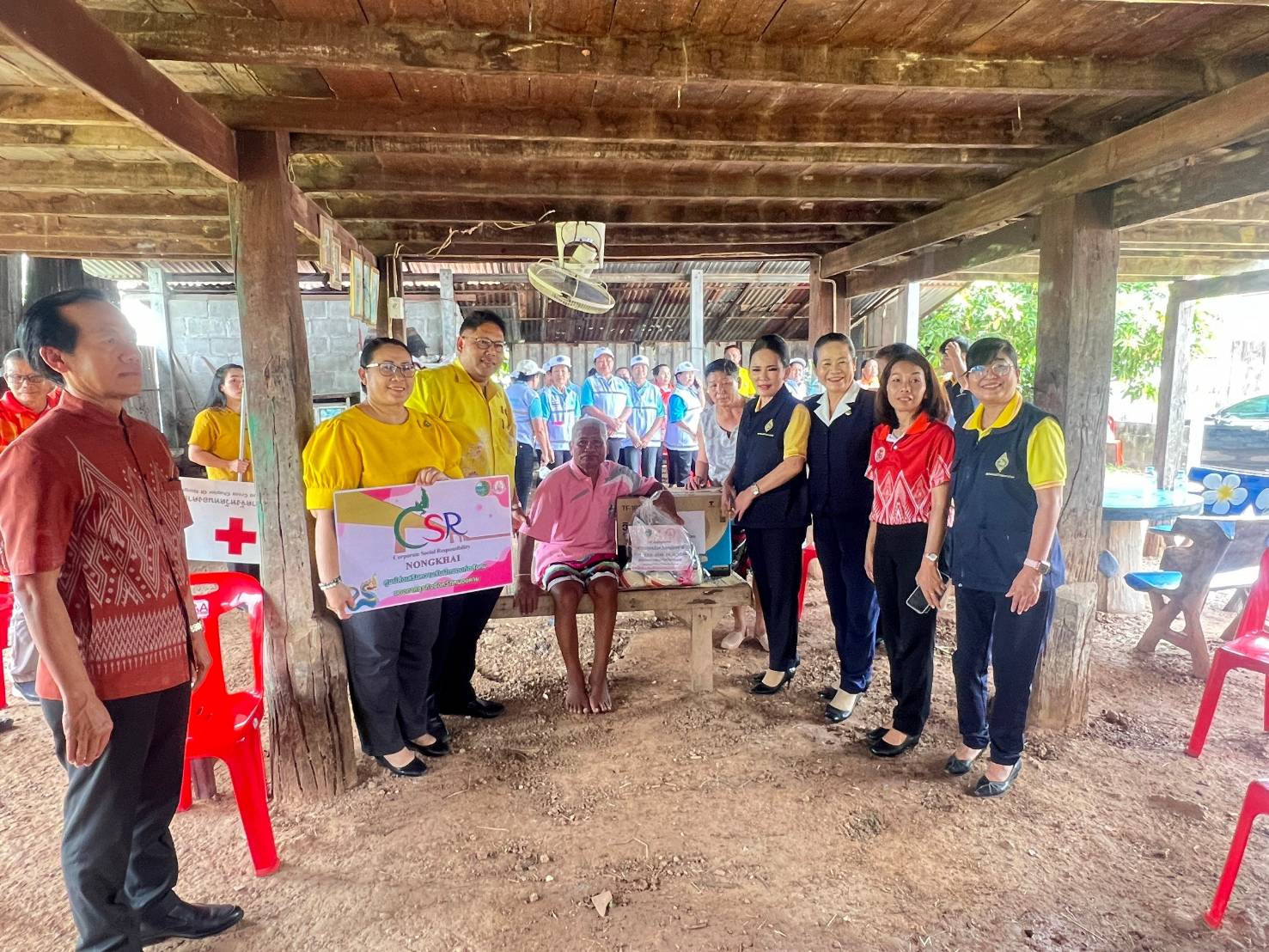 พช.หนองคาย ร่วมโครงการ “ผู้ว่าฯ สัญจร เพื่อขับเคลื่อนการพัฒนาและศึกษาศักยภาพพื้นที่” สู่เป้าหมายการพัฒนาที่ยั่งยืน อ.เมืองหนองคาย