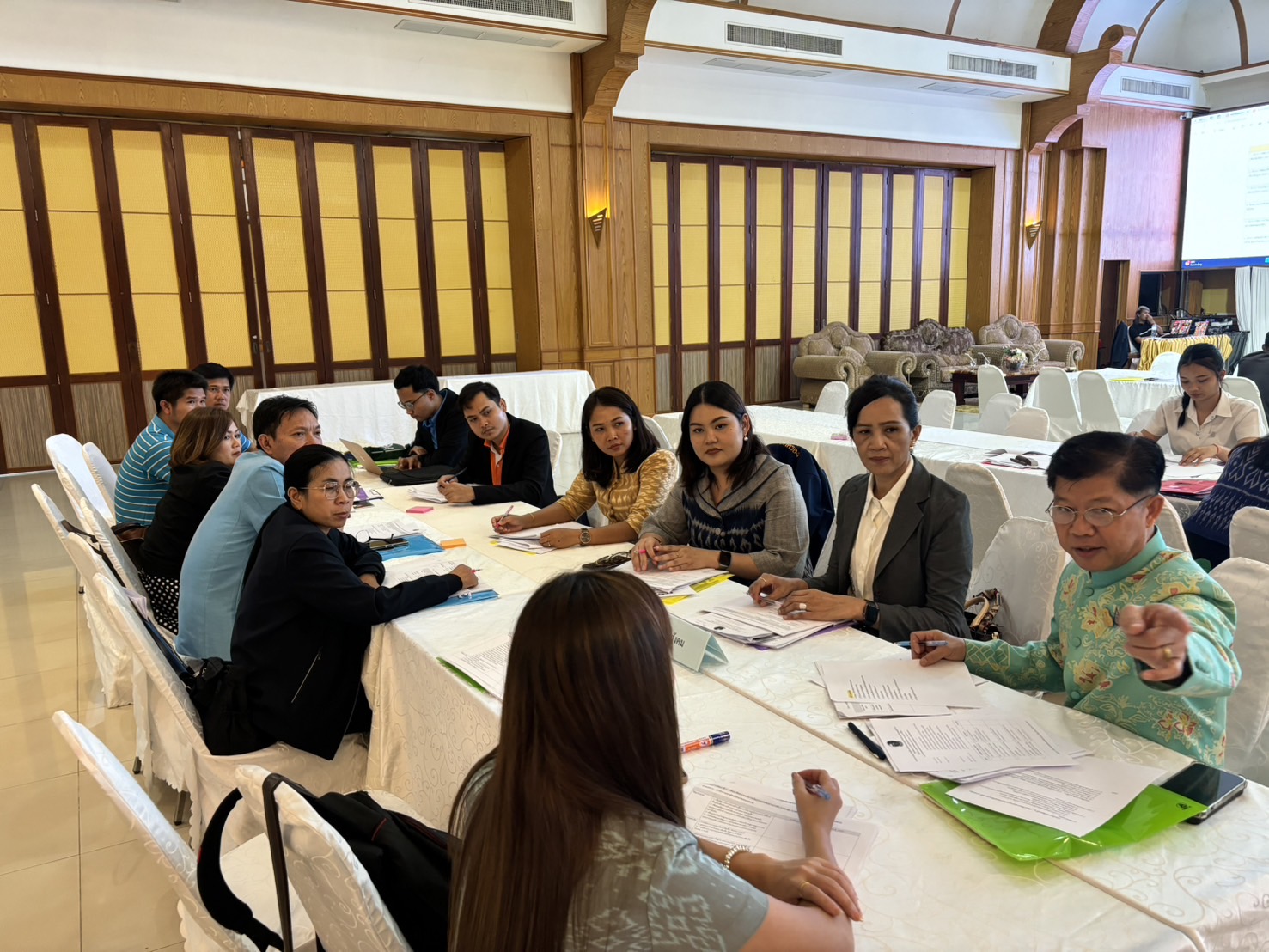 พช.หนองคาย ร่วมประชุมเชิงปฏิบัติการทบทวนแผนปฏิบัติราชการจังหวัดหนองคาย ประจำปีงบประมาณ พ.ศ. 2569 จังหวัดหนองคาย