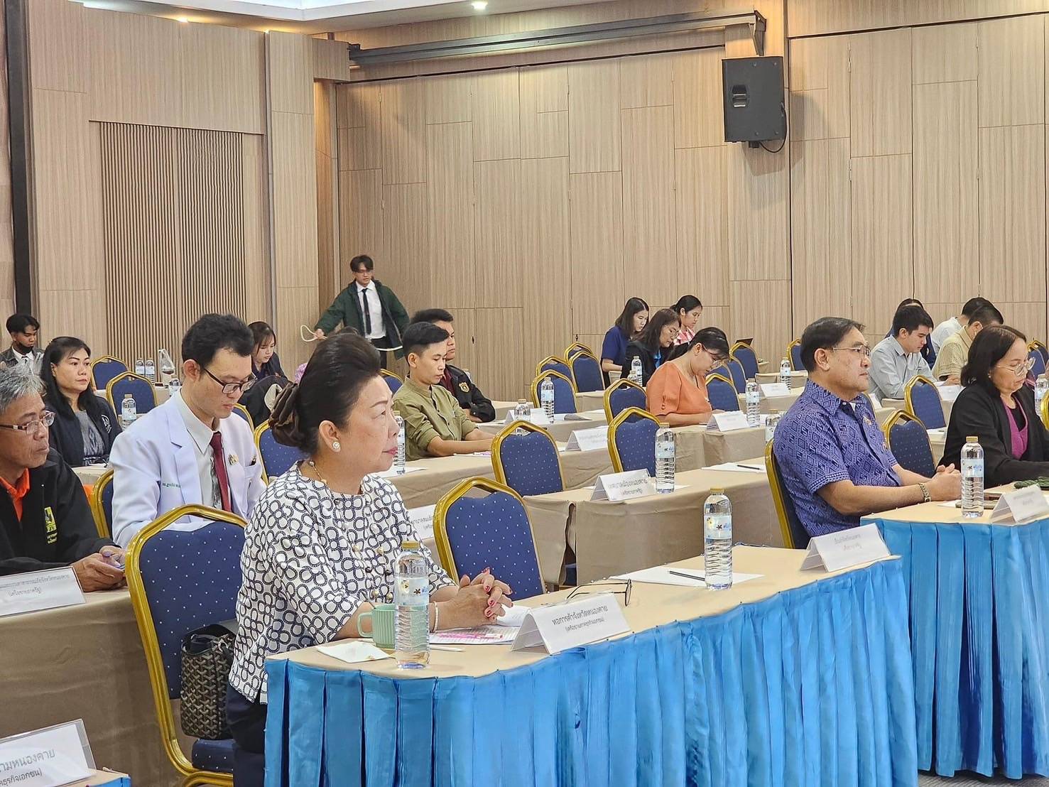 พช.หนองคาย ร่วมการประชุมภาคีเครือข่ายคณะทำงานขับเคลื่อนจังหวัดคุณธรรม “จังหวัดหนองคาย”