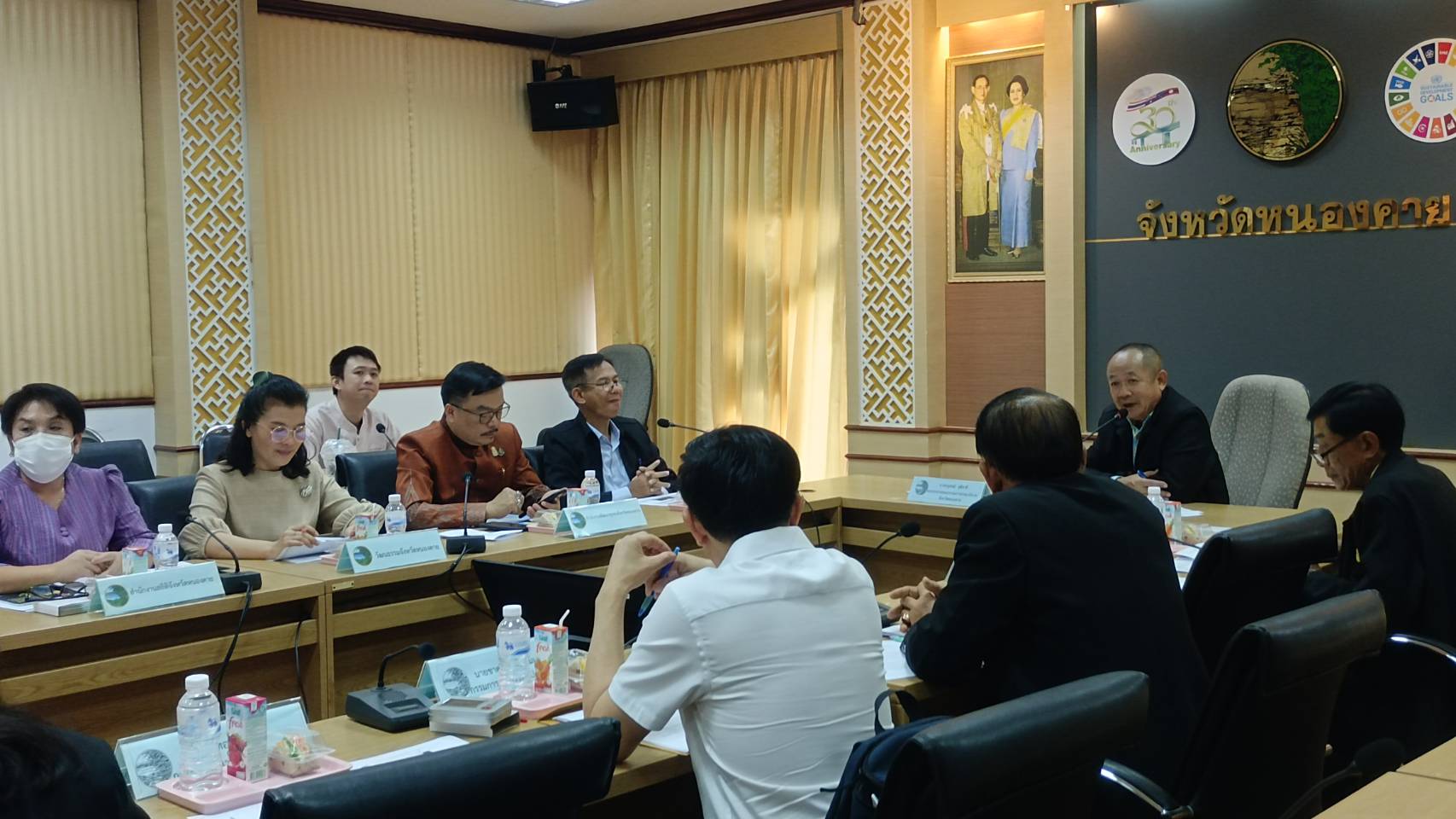 พช.หนองคาย ร่วมประชุมตรวจติดตามโครงการตามแผนปฏิบัติราชการ ประจำปีงบประมาณ พ.ศ.2567 จังหวัดหนองคาย