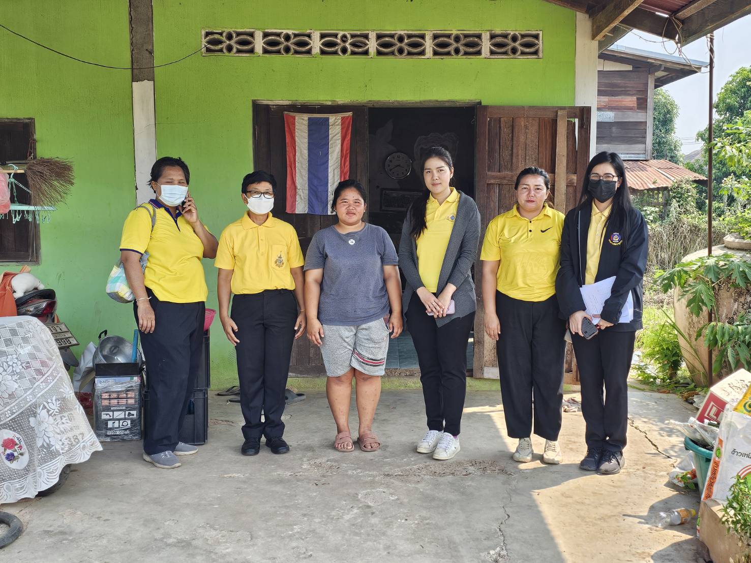 พช.หนองคาย ลงพื้นที่จัดเก็บข้อมูลครัวเรือนที่ขอรับการสนับสนุนวัสดุอุปกรณ์ ภายใต้บันทึกข้อตกลงความร่วมมือในการแก้ไขปัญหาความยากจนเชิงบูรณาการ ระหว่าง กรมการพัฒนาชุมชน กระทรวงมหาดไทย กับ มูลนิธิป่อเต็กตึ๊ง