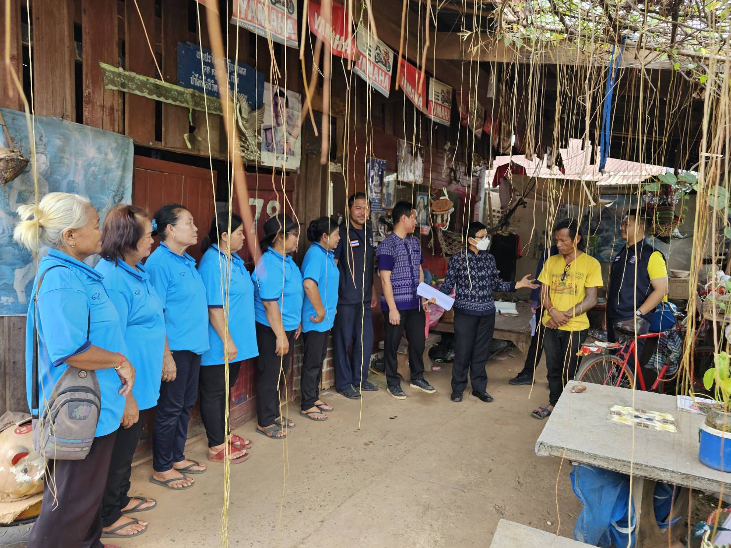 พช.หนองคาย ลงพื้นที่จัดเก็บข้อมูลครัวเรือนที่ขอรับการสนับสนุนวัสดุอุปกรณ์ ภายใต้บันทึกข้อตกลงความร่วมมือในการแก้ไขปัญหาความยากจนเชิงบูรณาการ ระหว่าง กรมการพัฒนาชุมชนกระทรวงมหาดไทย กับ มูลนิธิป่อเต็กตึ๊ง