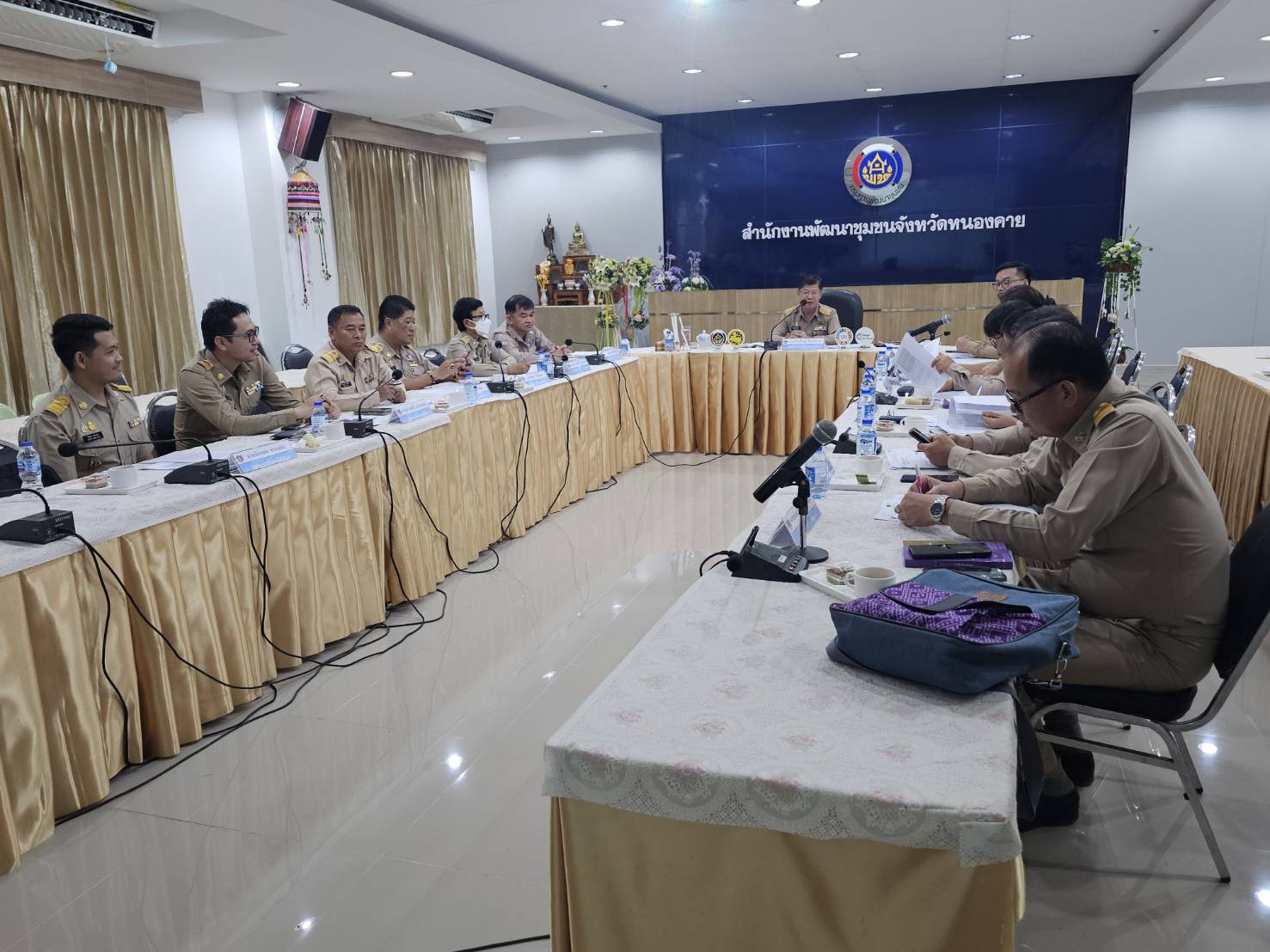 พช.หนองคาย ประชุมผู้อำนวยการกลุ่มงาน พัฒนาการอำเภอ ครั้งที่ 4/2567