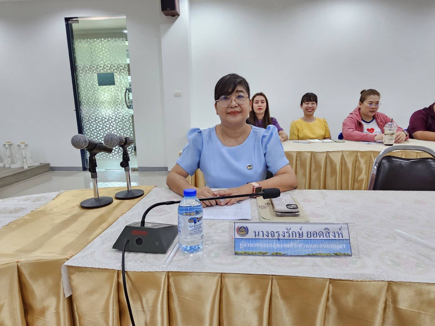 พช.หนองคาย ดำเนินการประชุมคณะกรรมการและคณะทำงานรับผิดชอบตัวชี้วัดการประเมินผลการปฏิบัติราชการของข้าราชการกรมการพัฒนาชุมชน จังหวัดหนองคาย ประจำปีงบประมาณ พ.ศ. 2567