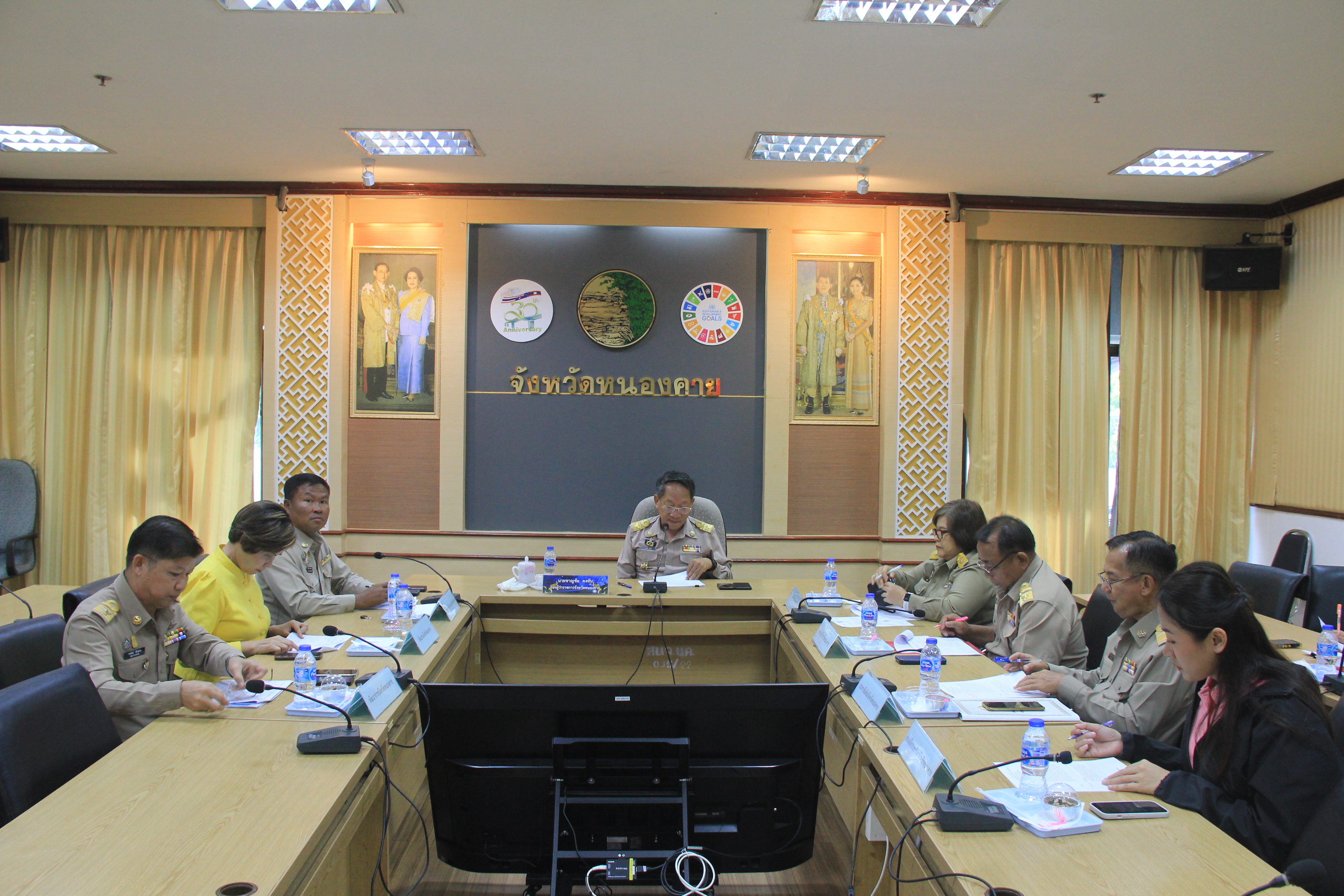 พช.หนองคาย ร่วมประชุมหารือการดำเนินโครงการตามแผนปฎิบัติราชการกลุ่มจังหวัดฯ ประจำปีงบประมาณ พ.ศ. 2567 (โครงการ เฉลิมฉลองครบรอบ 30 ปี สะพานมิตรภาพไทย-ลาว แห่งที่ 1)