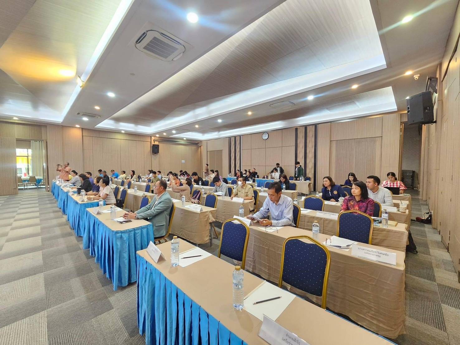 พช.หนองคาย ร่วมการประชุมภาคีเครือข่ายคณะทำงานขับเคลื่อนจังหวัดคุณธรรม “จังหวัดหนองคาย”