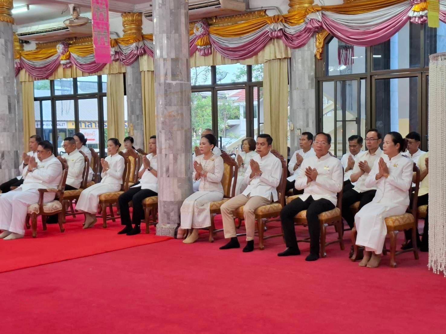 พช.หนองคาย ร่วมกิจกรรมวันสำคัญทางพระพุทธศาสนา (วันวิสาขบูชา) ประจำปี พ.ศ. 2567